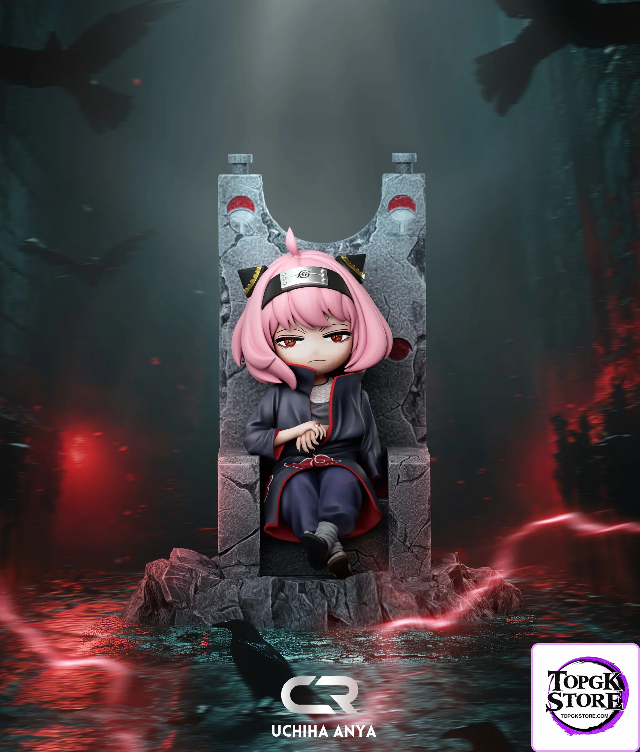 CR Studio – Spy x Family Anya cos Throne Uchiha Itachi - Photo 1 | TopGKStore