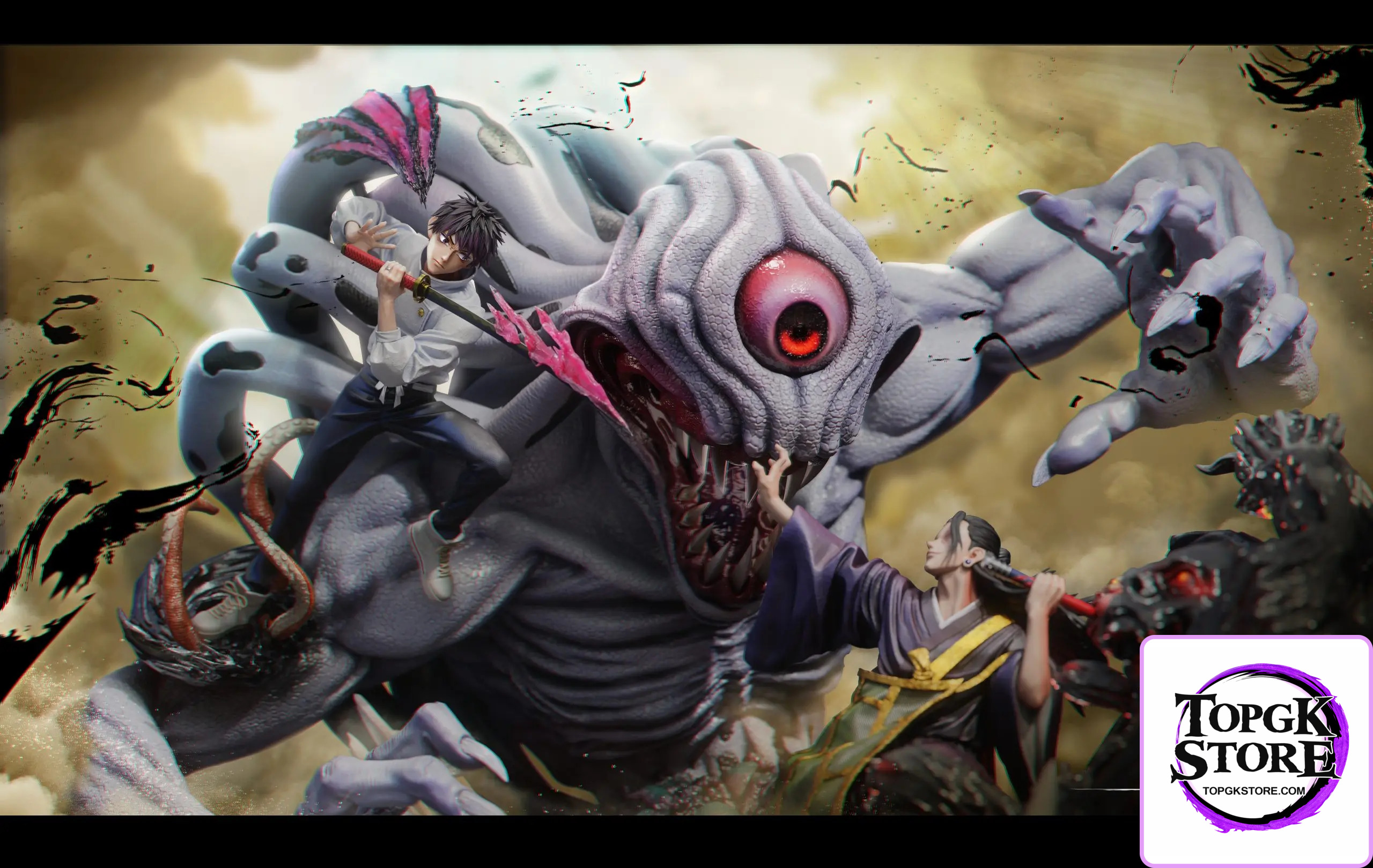 DREAM HUNTER Studio – Jujutsu Kaisen Yuta Okkotsu VS Suguru Geto - Photo 3 | TopGKStore