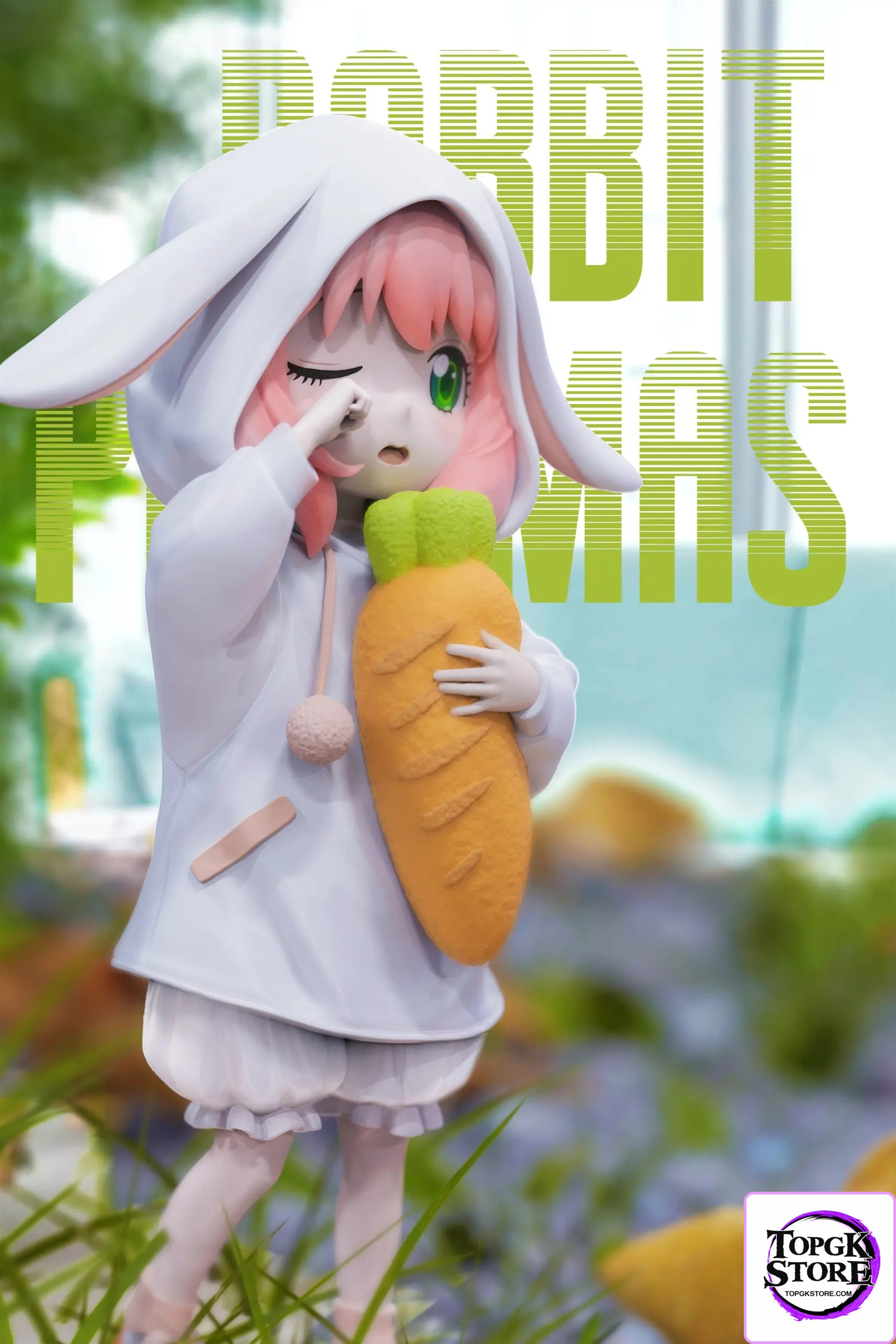 PomPon Studio – Spy x Family Bunny Pajamas Anya - Photo 2 | TopGKStore