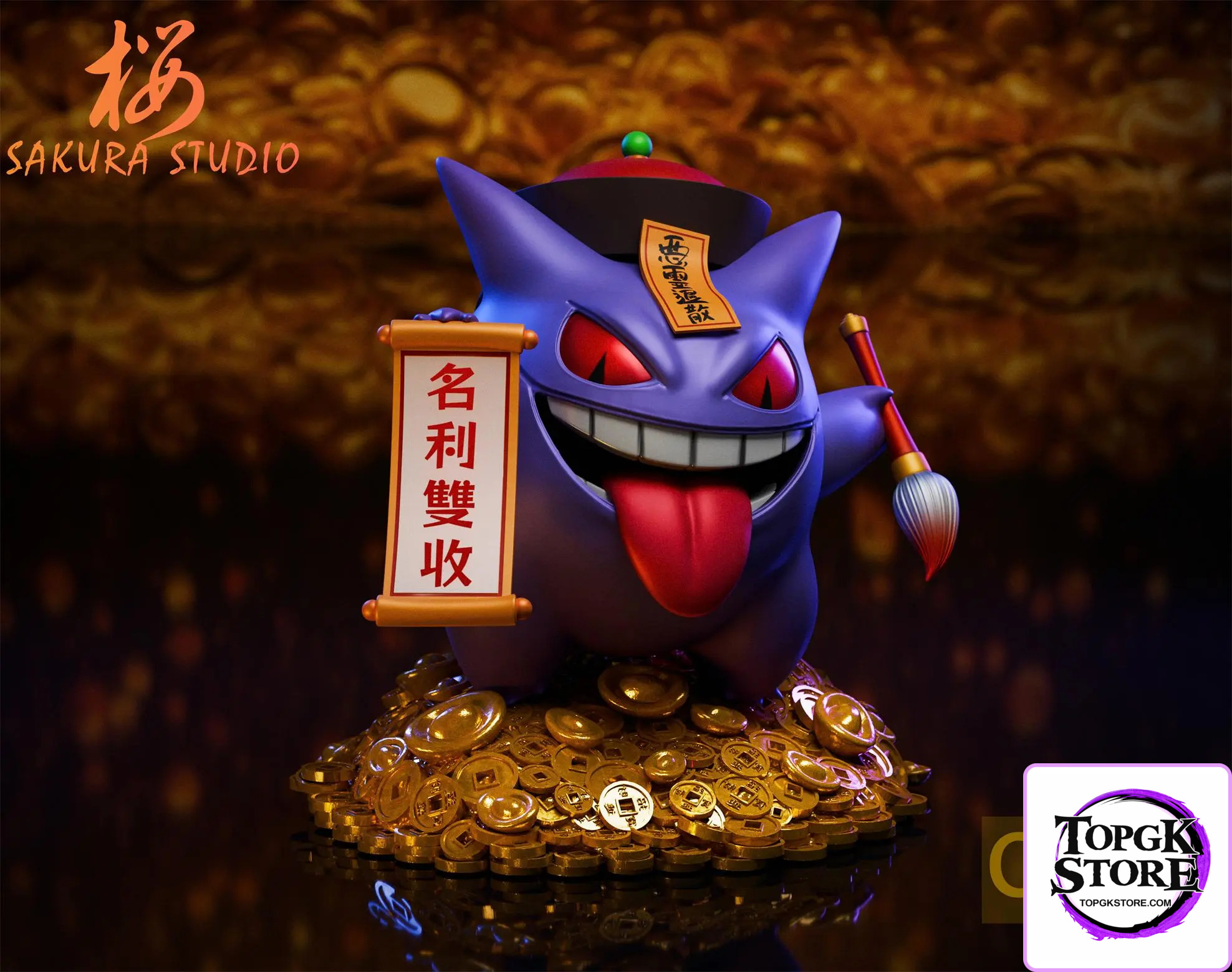 SAKURA Studio – Pokémon Rise in rank and get rich Gengar - Photo 3 | TopGKStore
