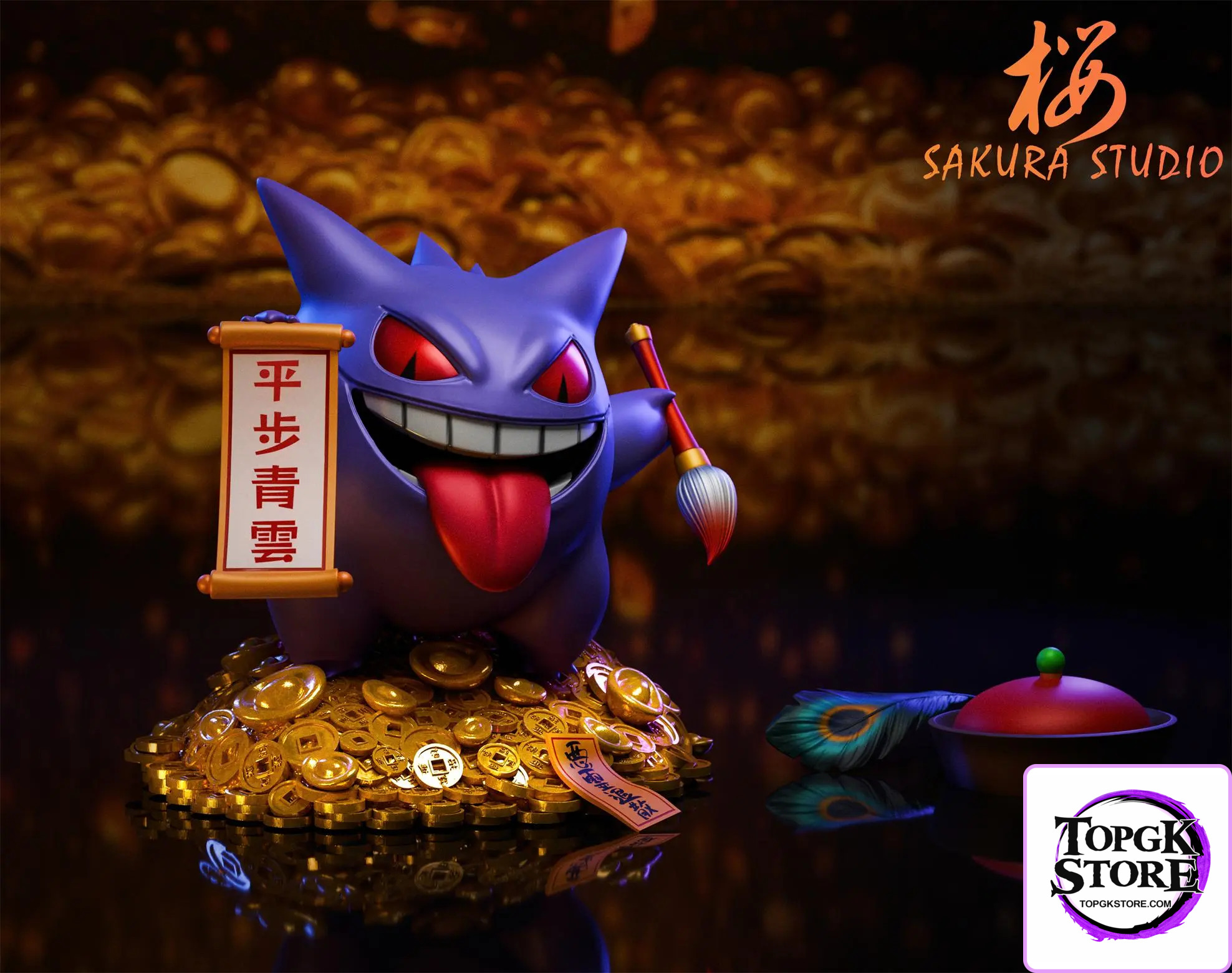 SAKURA Studio – Pokémon Rise in rank and get rich Gengar - Photo 4 | TopGKStore