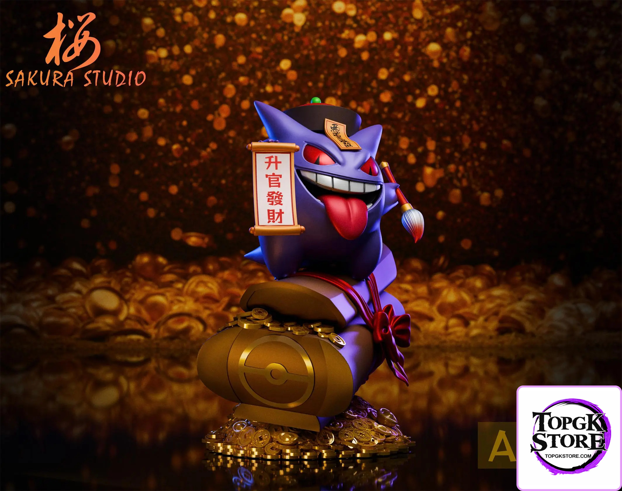 SAKURA Studio – Pokémon Rise in rank and get rich Gengar - Photo 1 | TopGKStore