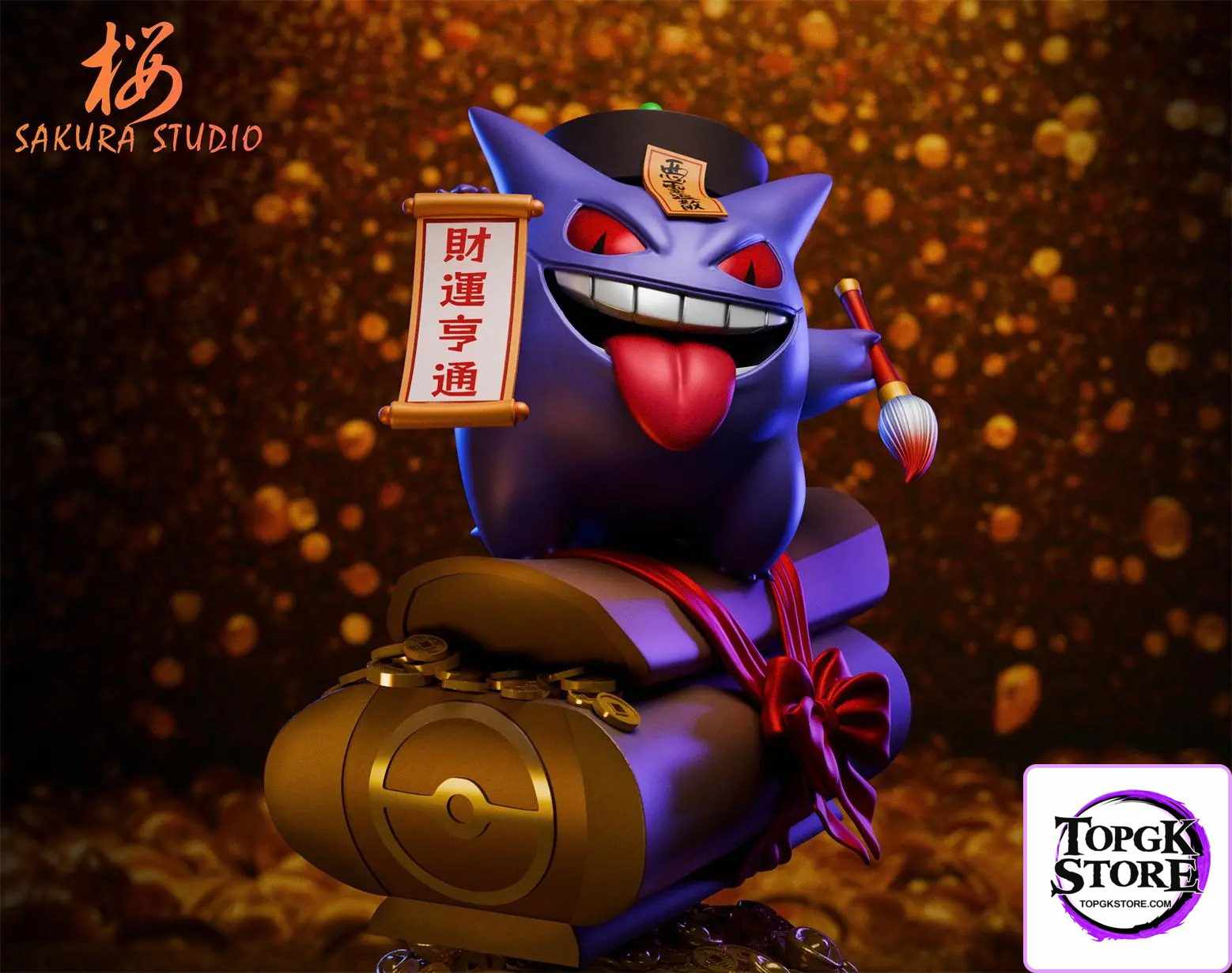 SAKURA Studio – Pokémon Rise in rank and get rich Gengar - Photo 5 | TopGKStore