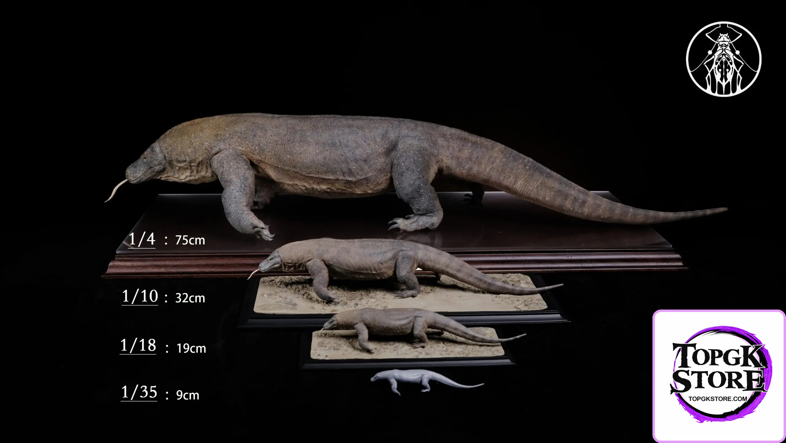 Aphid Studio – Komodo Dragon Model Series (Licensed) - Photo 1 | TopGKStore