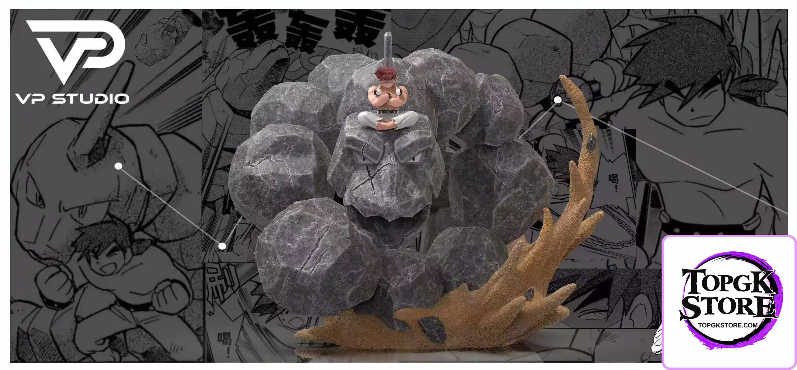 VP Studio – Pokémon Vehicle Series #3 Bruno & Onix - Photo 1 | TopGKStore