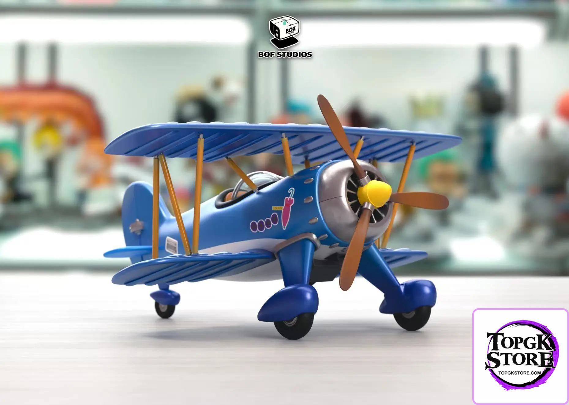 BOF Studio – Dr. Slump 6th Anniversary Arale Airplane Background Model - Photo 2 | TopGKStore