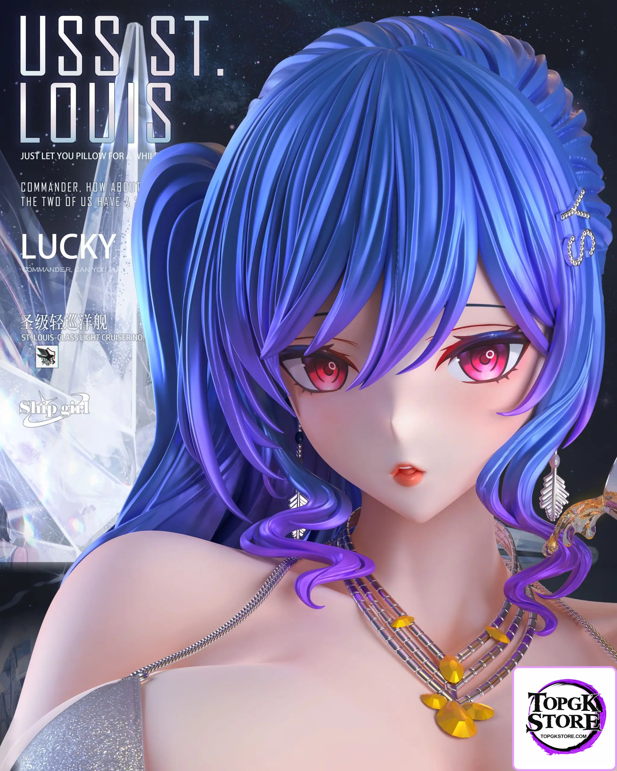 Ship Girl Studio – Azur Lane #6 USS St. Louis - Photo 8 | TopGKStore