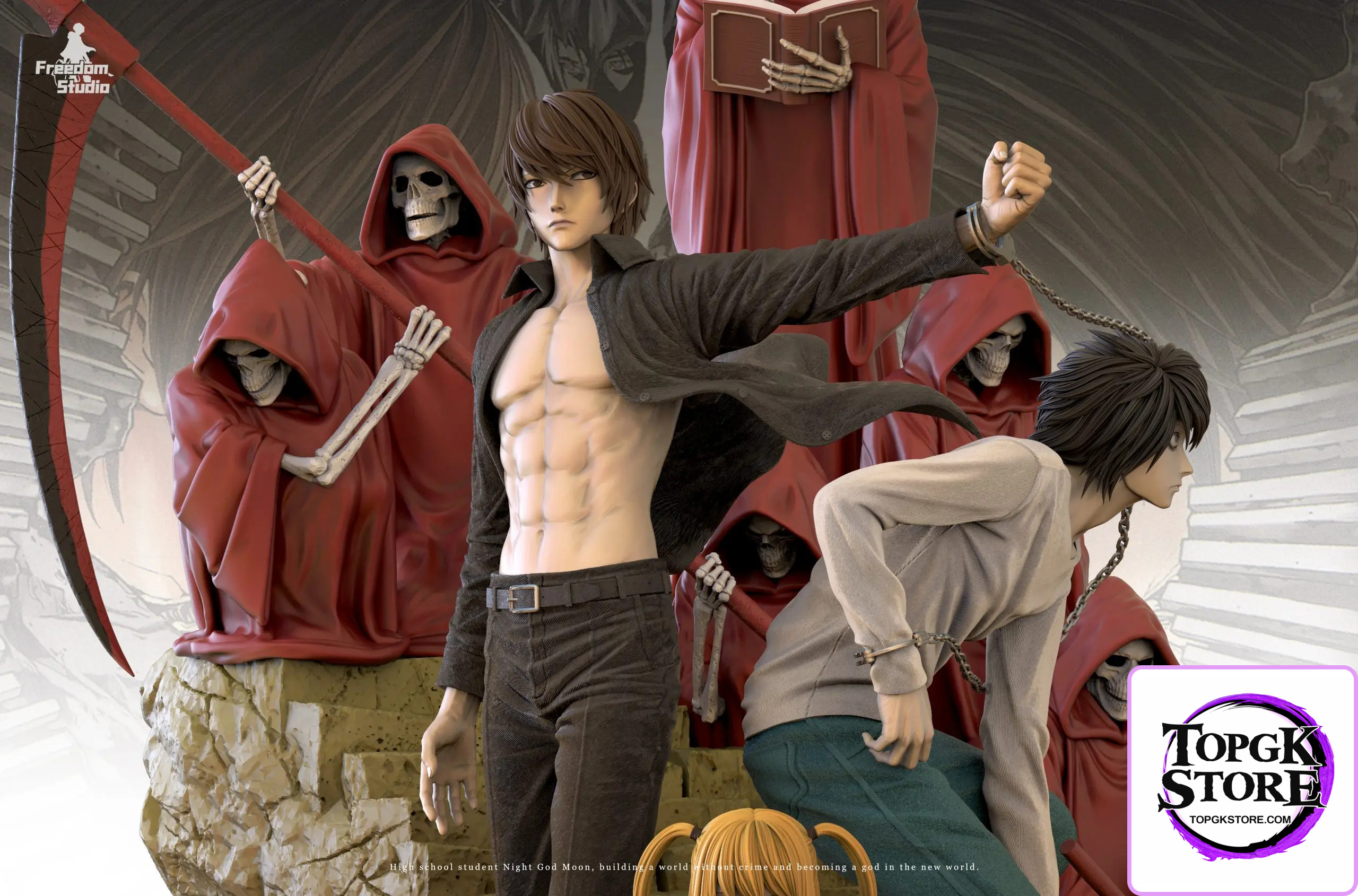 Freedom Studio –  Death Note Light Yagami & L & Misa Amane - Photo 2 | TopGKStore