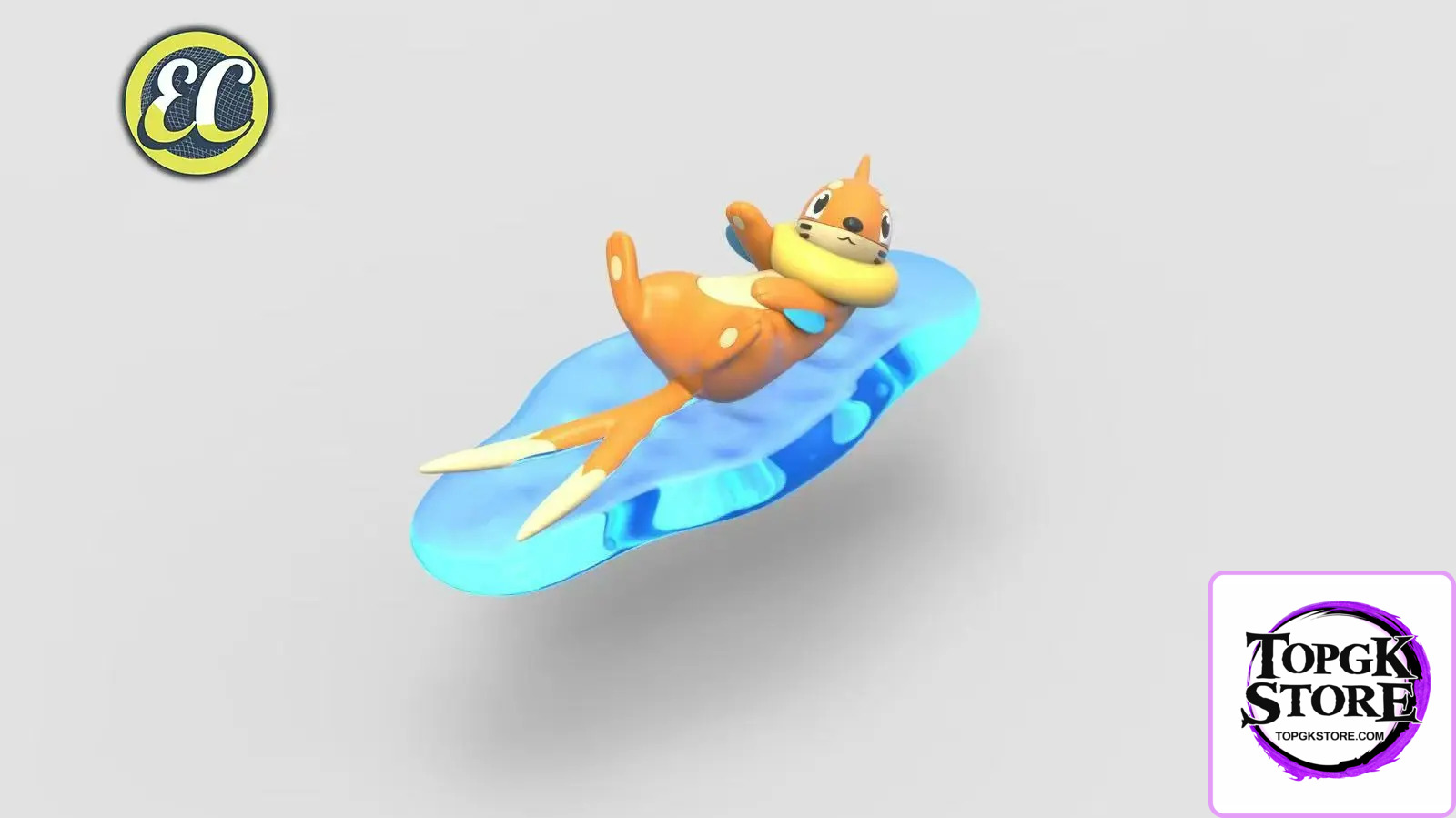 EC Studio – Pokémon Pokédex 1/20 Buizel - Photo 2 | TopGKStore