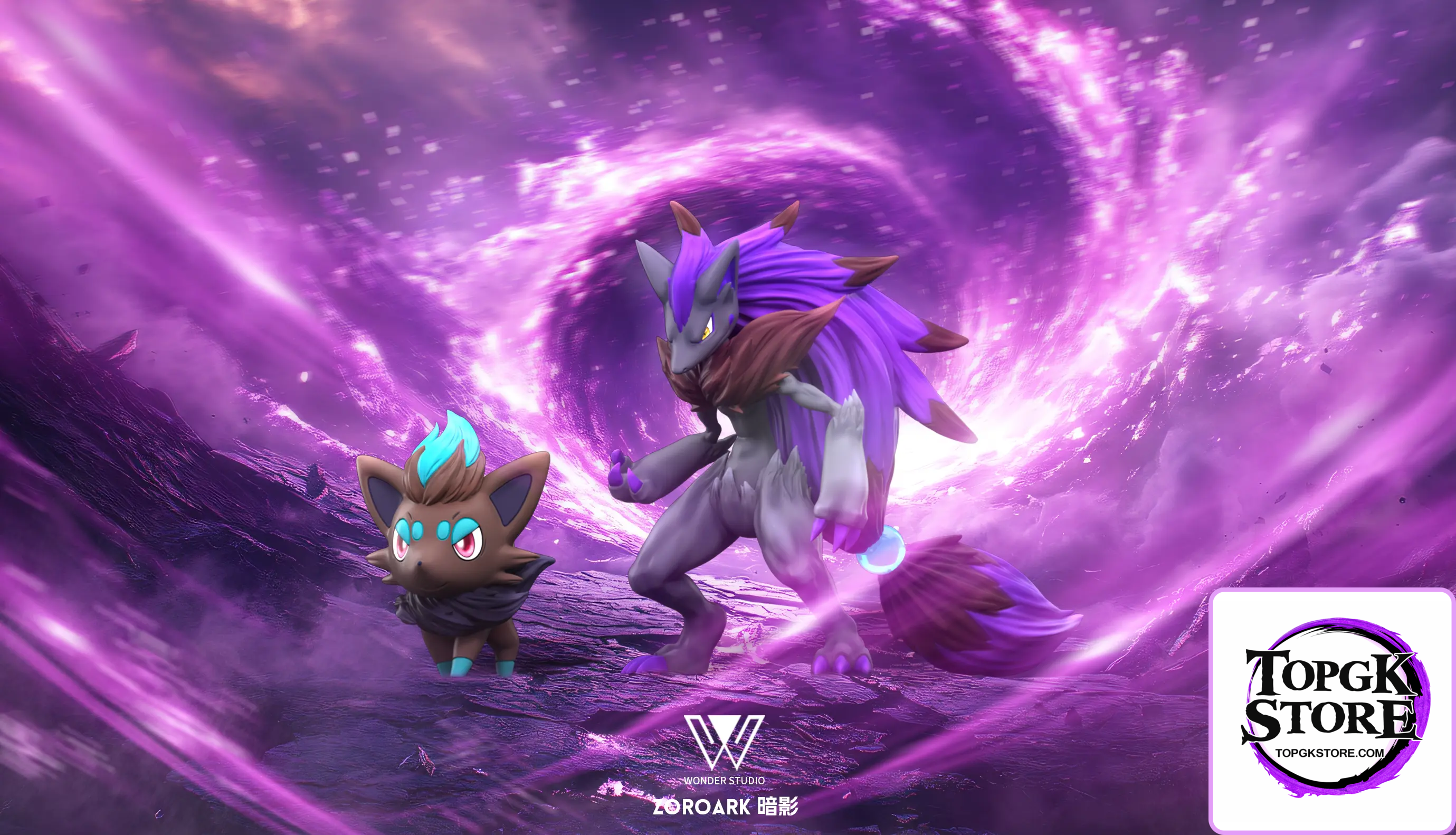 Wonder Studio – Pokémon Zoroark Evolution Set - Photo 2 | TopGKStore