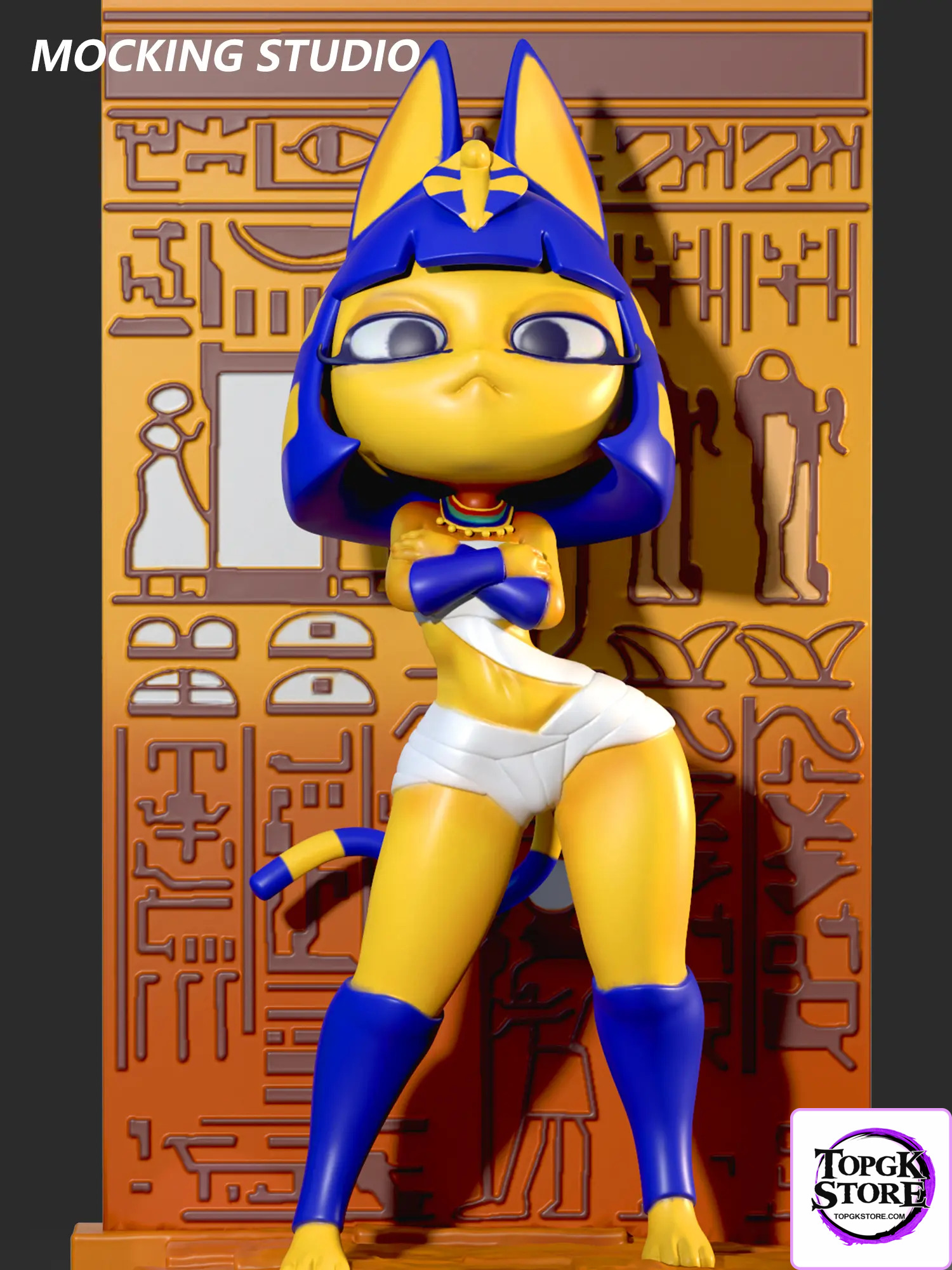 Zhu Yi Wan Jia Studio – Animal Crossing: New Horizons Egyptian Cat Ankha - Photo 1 | TopGKStore