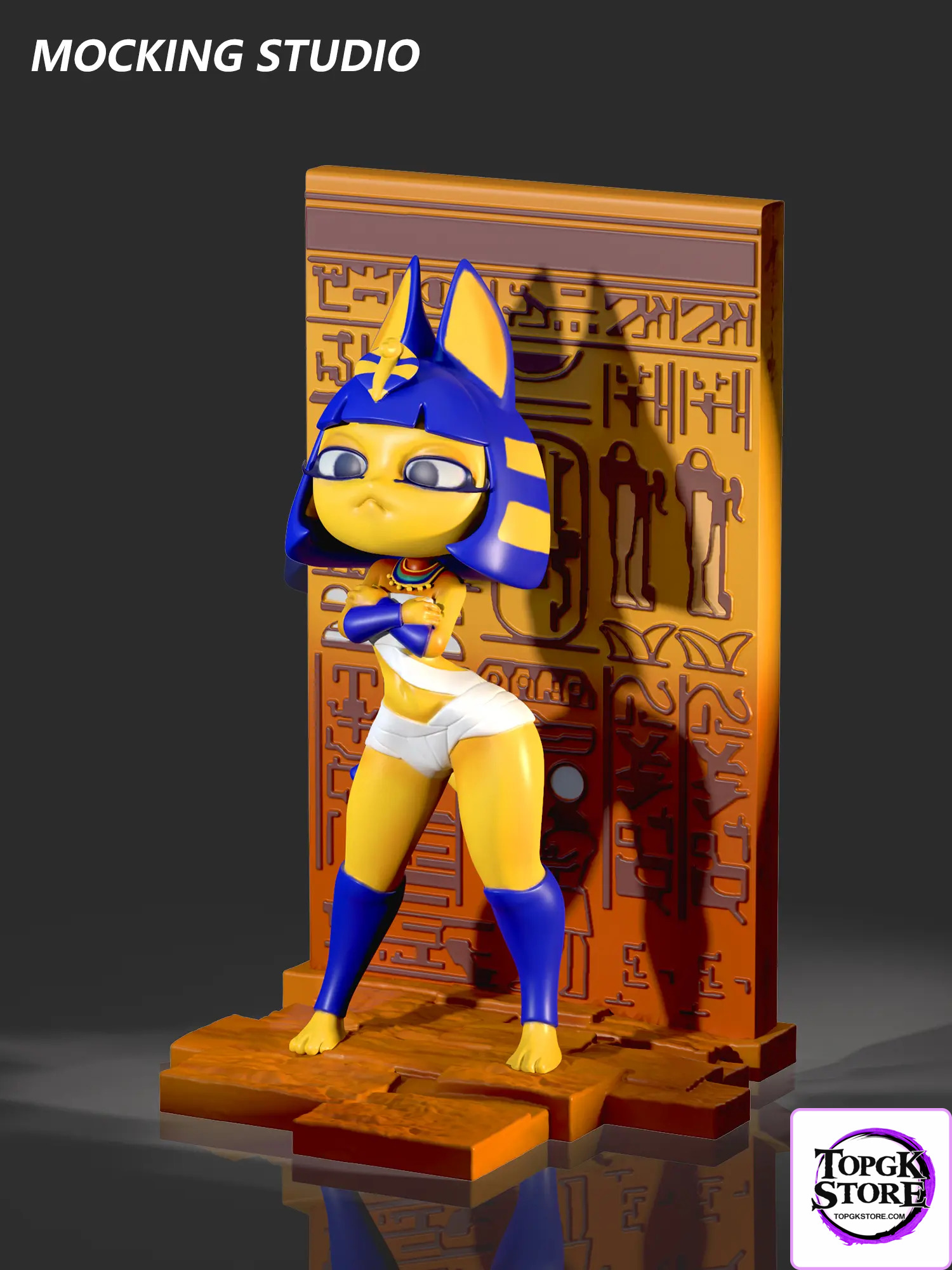 Zhu Yi Wan Jia Studio – Animal Crossing: New Horizons Egyptian Cat Ankha - Photo 2 | TopGKStore