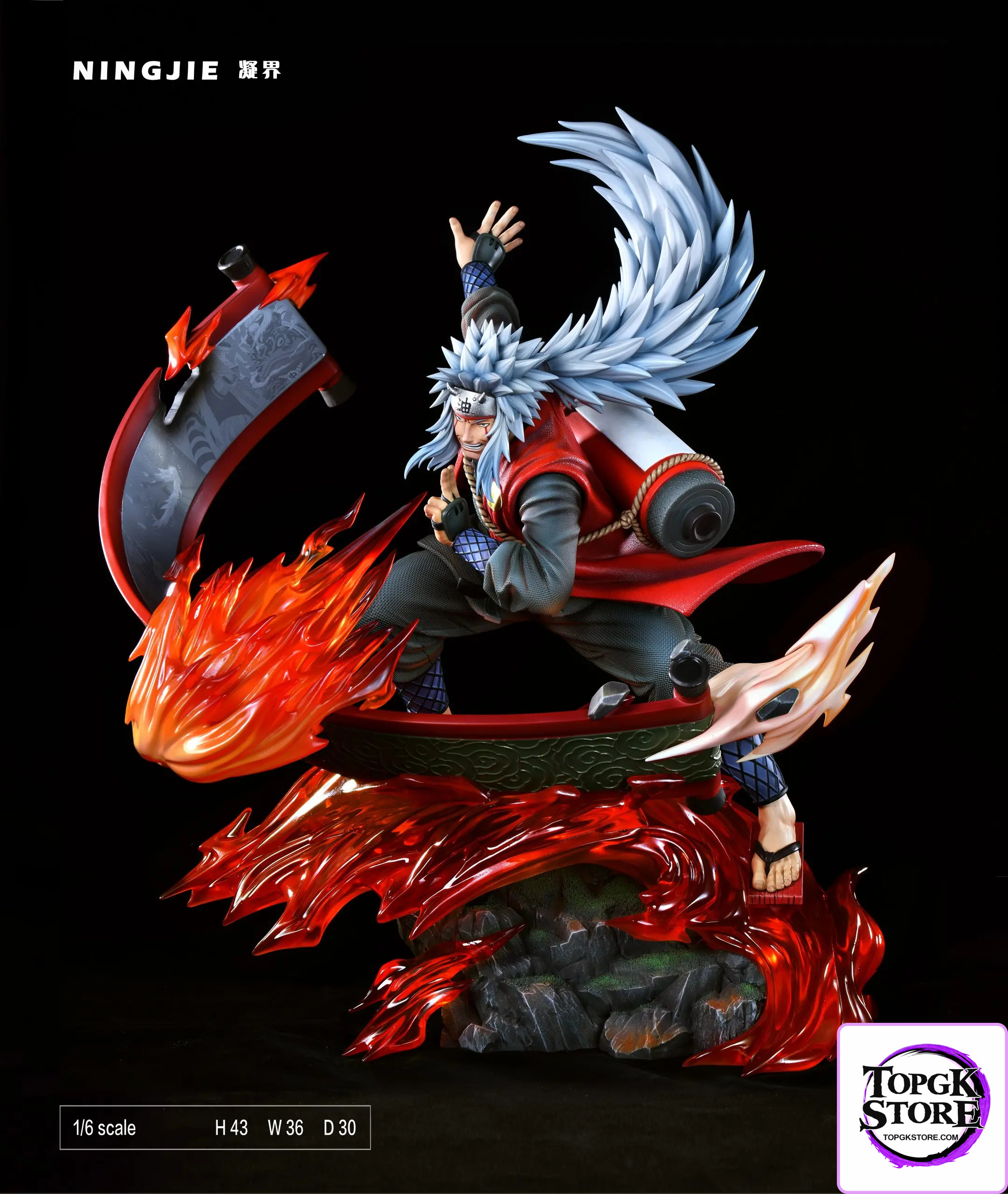 NINGJIE Studio – Naruto The Will of Fire 01 Jiraiya - Photo 1 | TopGKStore