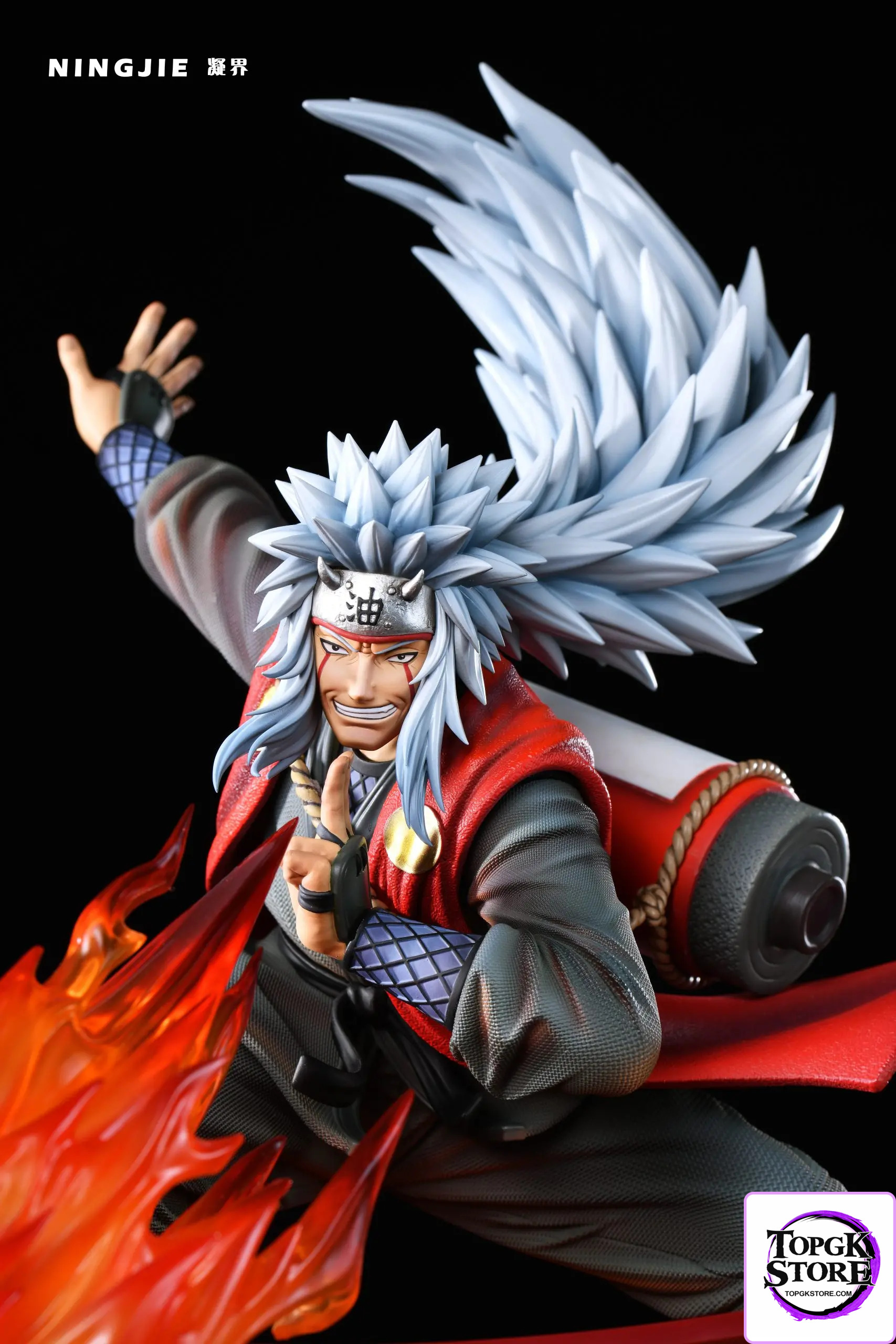 NINGJIE Studio – Naruto The Will of Fire 01 Jiraiya - Photo 2 | TopGKStore