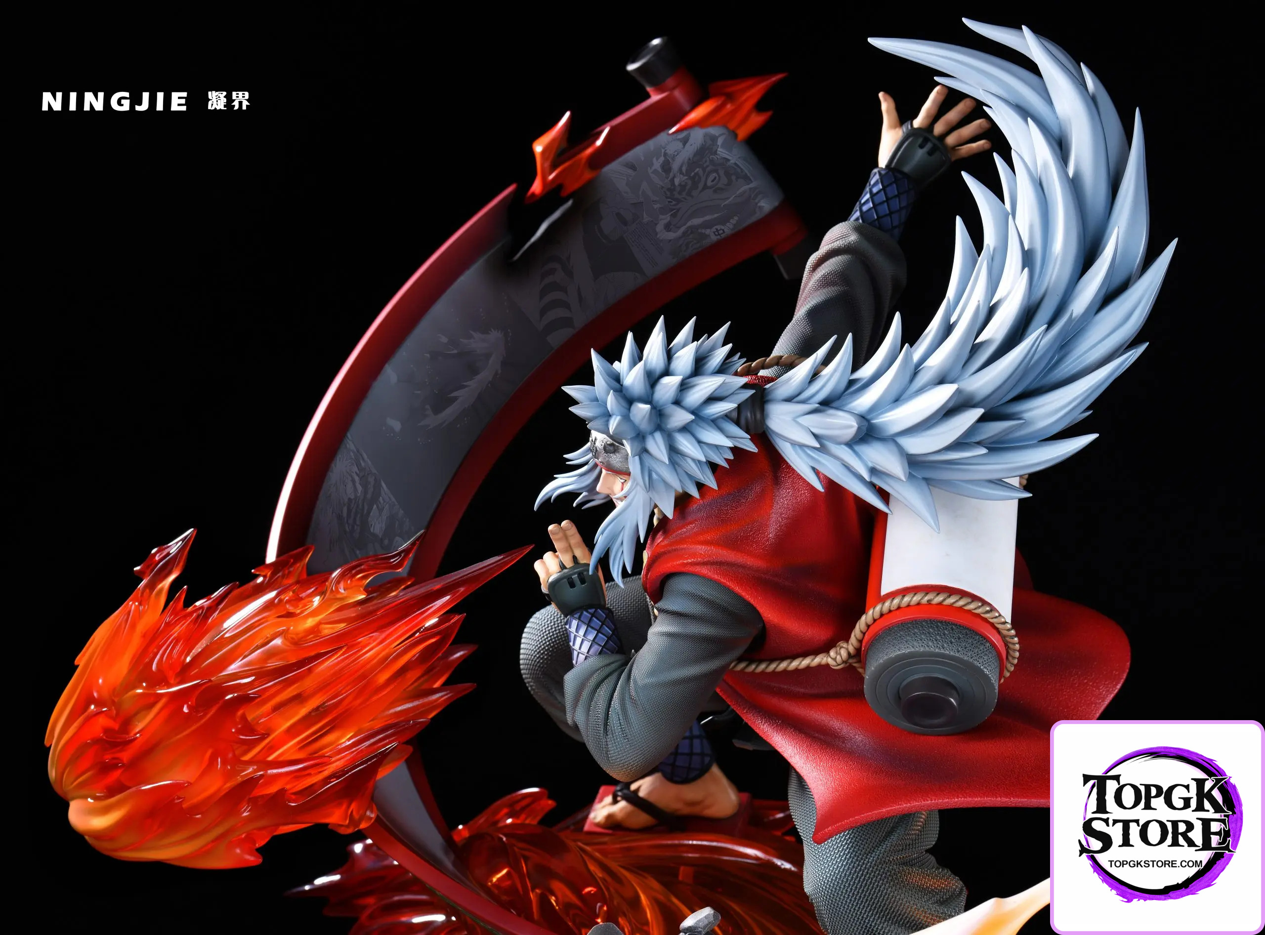 NINGJIE Studio – Naruto The Will of Fire 01 Jiraiya - Photo 4 | TopGKStore