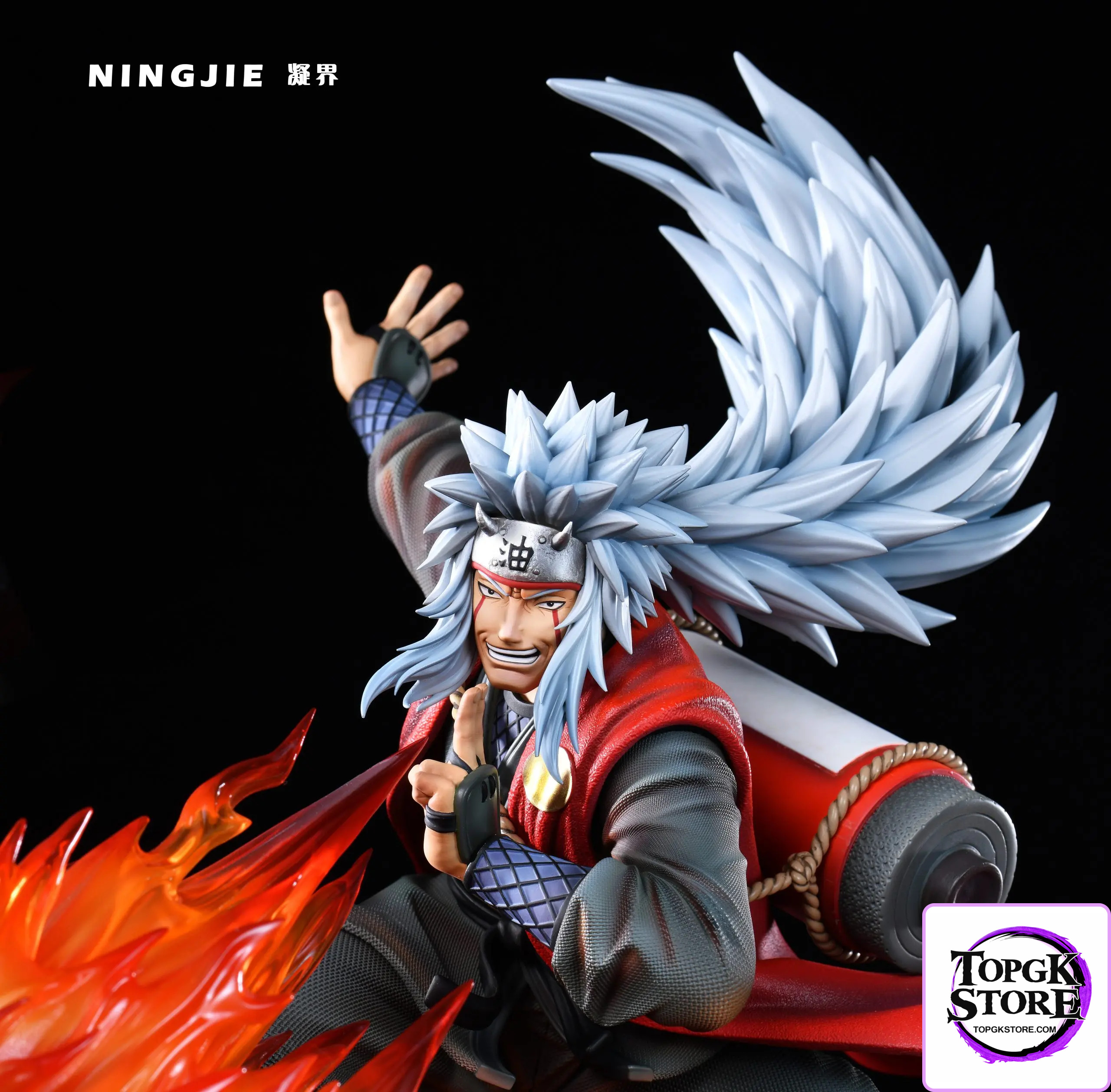 NINGJIE Studio – Naruto The Will of Fire 01 Jiraiya - Photo 5 | TopGKStore