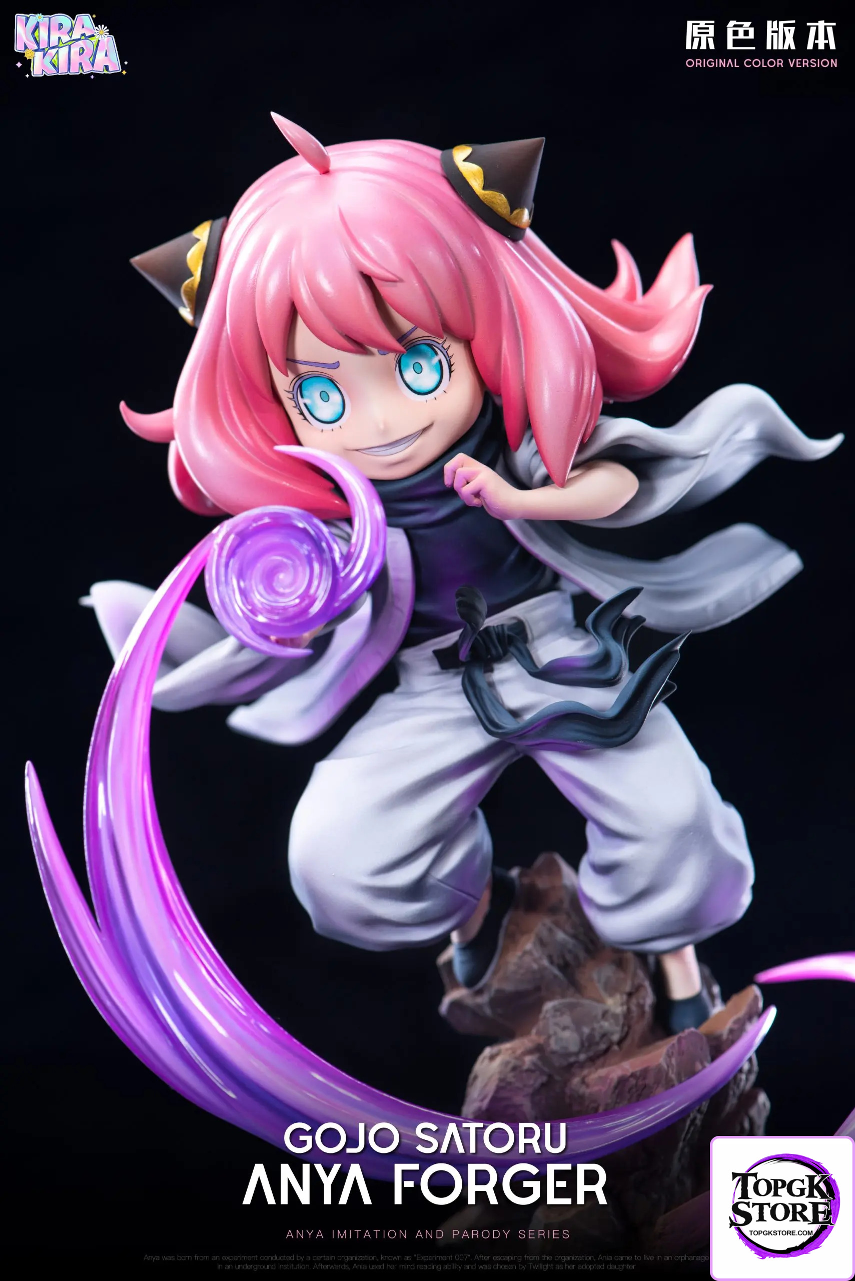 KiraKira Studio – Spy x Family Anya cos Satoru Gojo - Photo 4 | TopGKStore