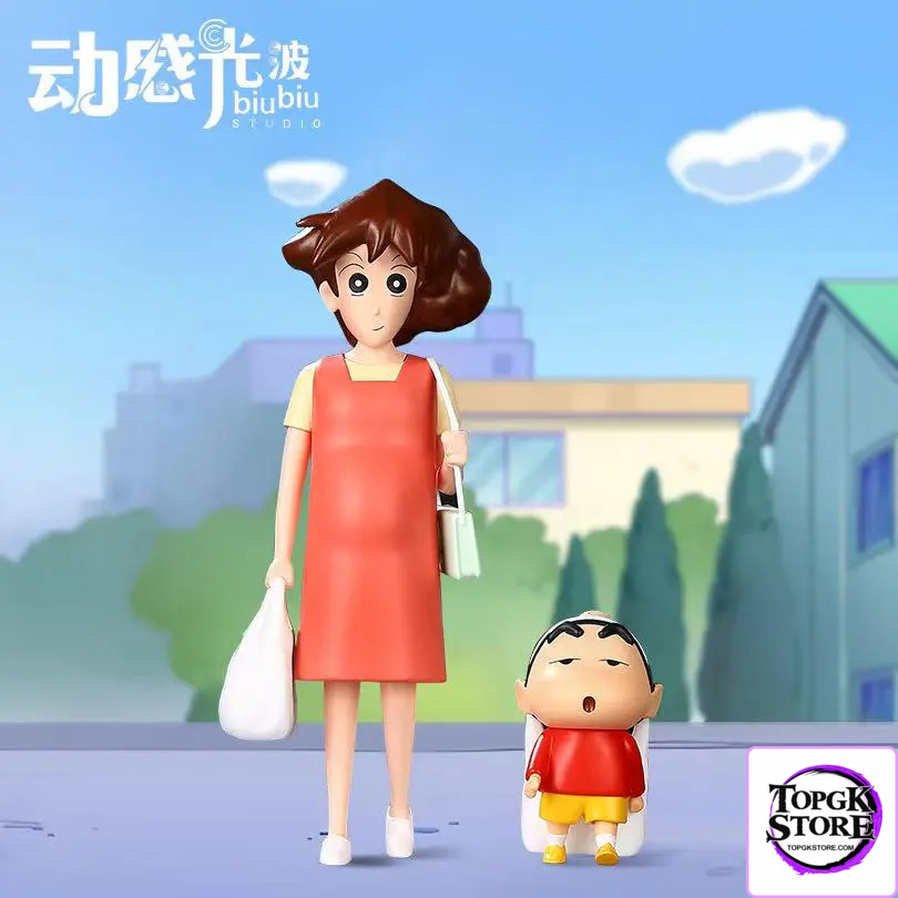 Biubiu Studio – Crayon Shin-chan Scene Series 03 Misae & Shinnosuke - Photo 1 | TopGKStore