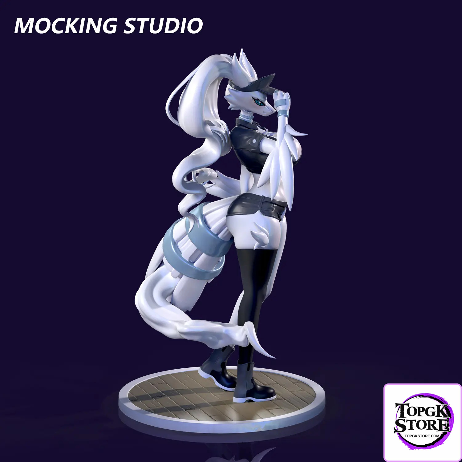 Zhu Yi Wan Jia Studio – Pokémon Sexy Sports Reshiram and Maid White Dragon Reshiram - Photo 6 | TopGKStore