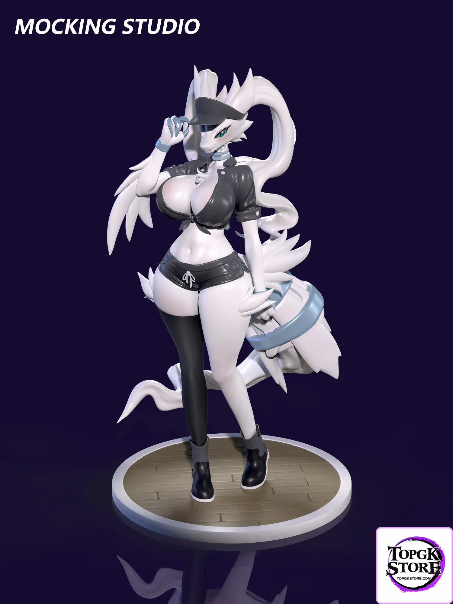 Zhu Yi Wan Jia Studio – Pokémon Sexy Sports Reshiram and Maid White Dragon Reshiram - Photo 2 | TopGKStore