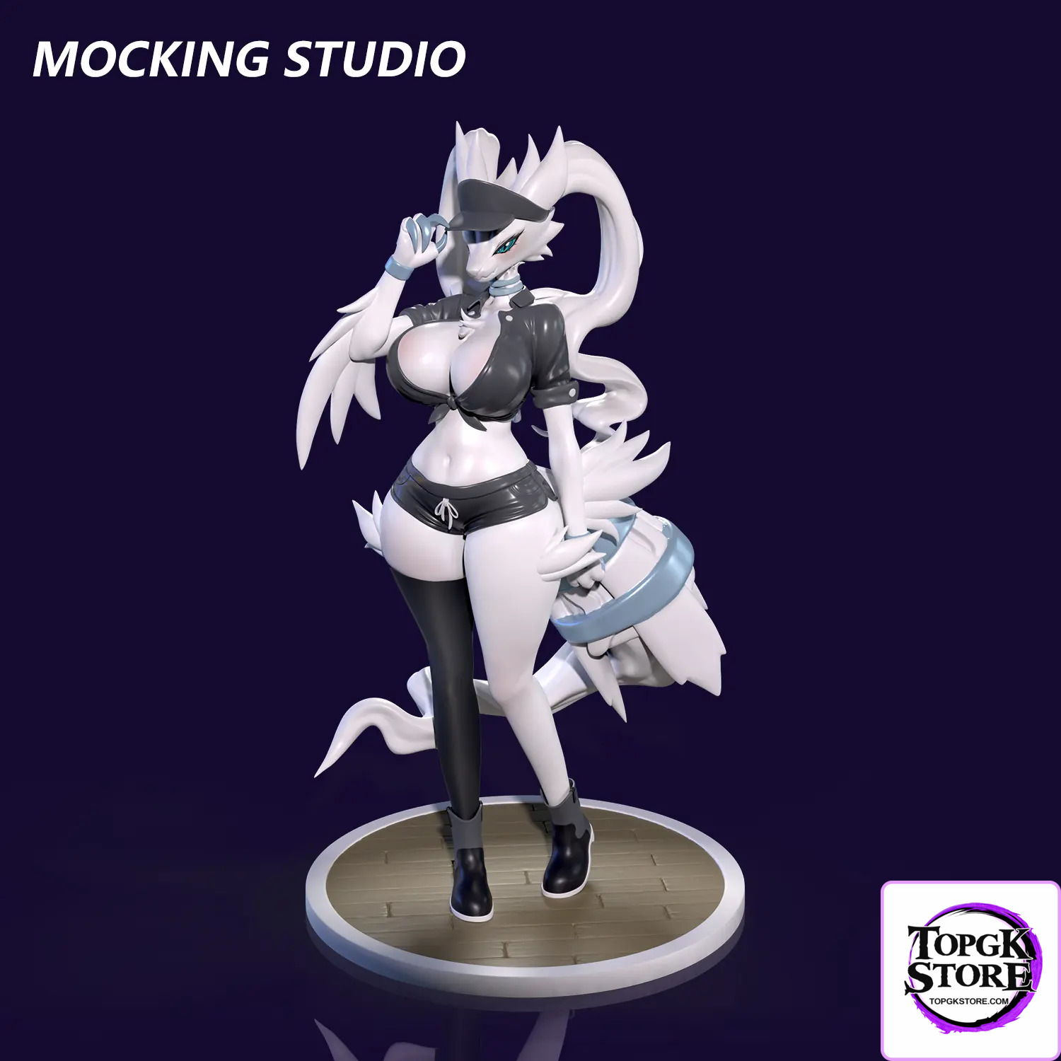 Zhu Yi Wan Jia Studio – Pokémon Sexy Sports Reshiram and Maid White Dragon Reshiram - Photo 7 | TopGKStore