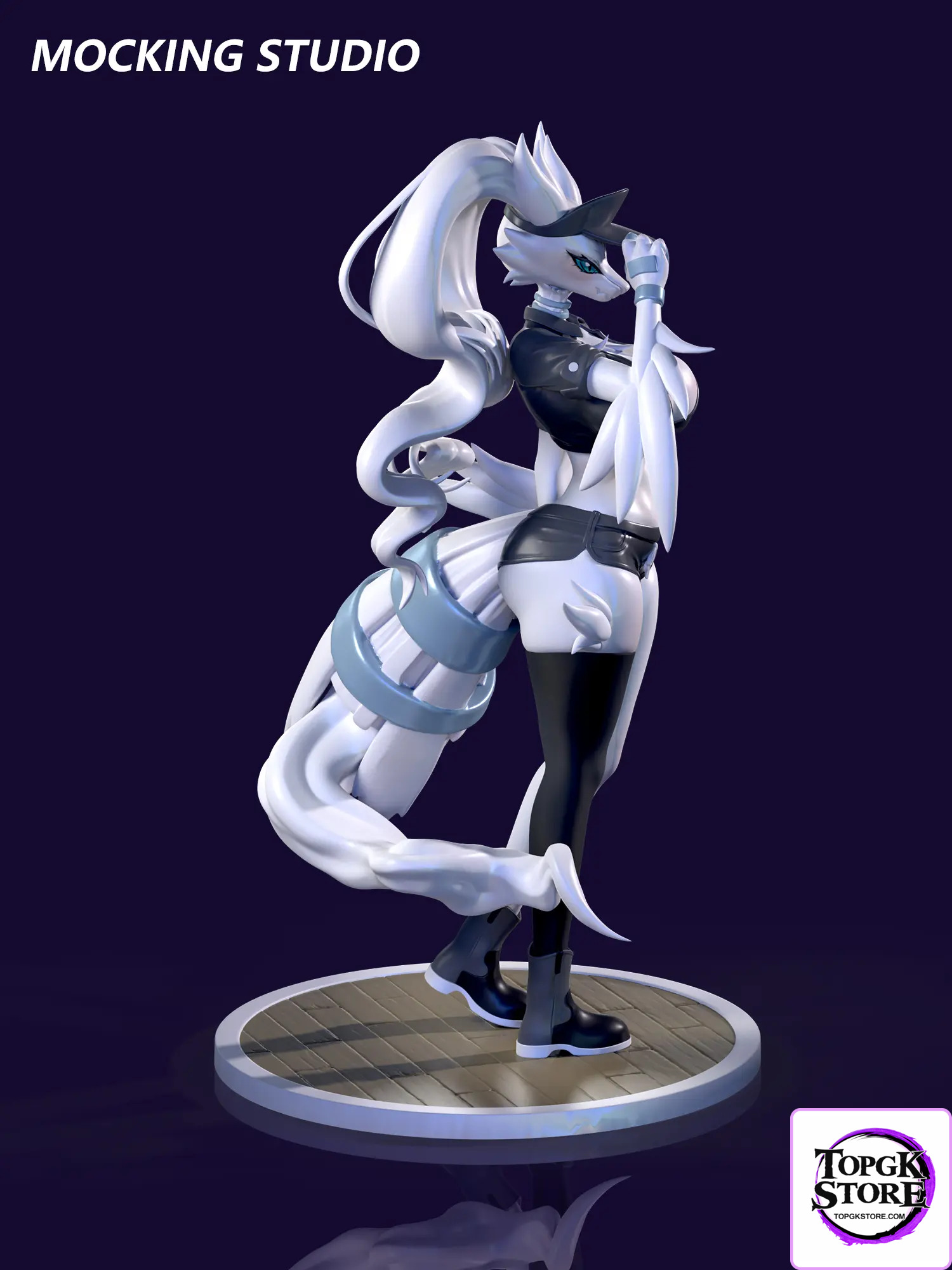 Zhu Yi Wan Jia Studio – Pokémon Sexy Sports Reshiram and Maid White Dragon Reshiram - Photo 12 | TopGKStore