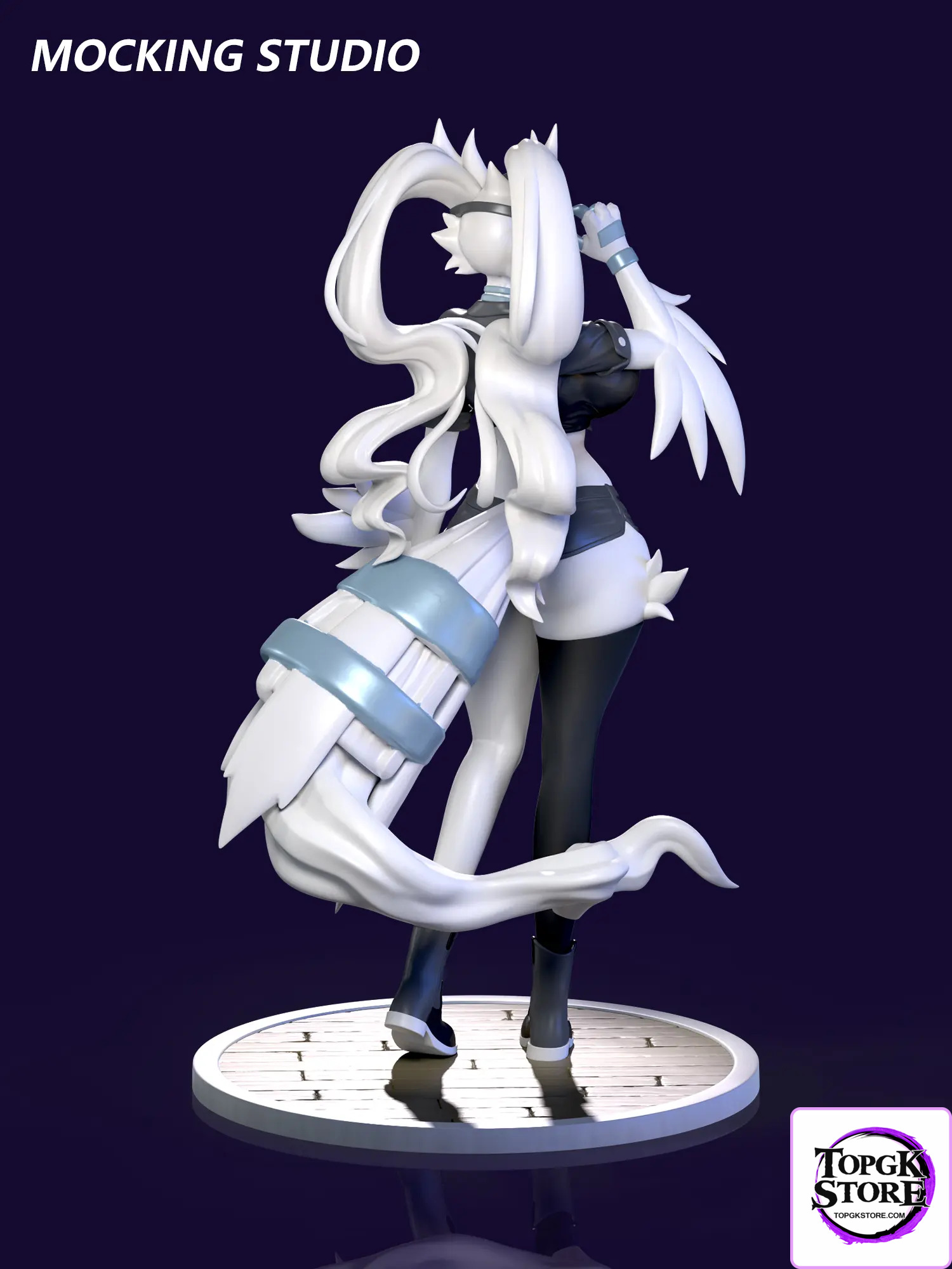 Zhu Yi Wan Jia Studio – Pokémon Sexy Sports Reshiram and Maid White Dragon Reshiram - Photo 9 | TopGKStore