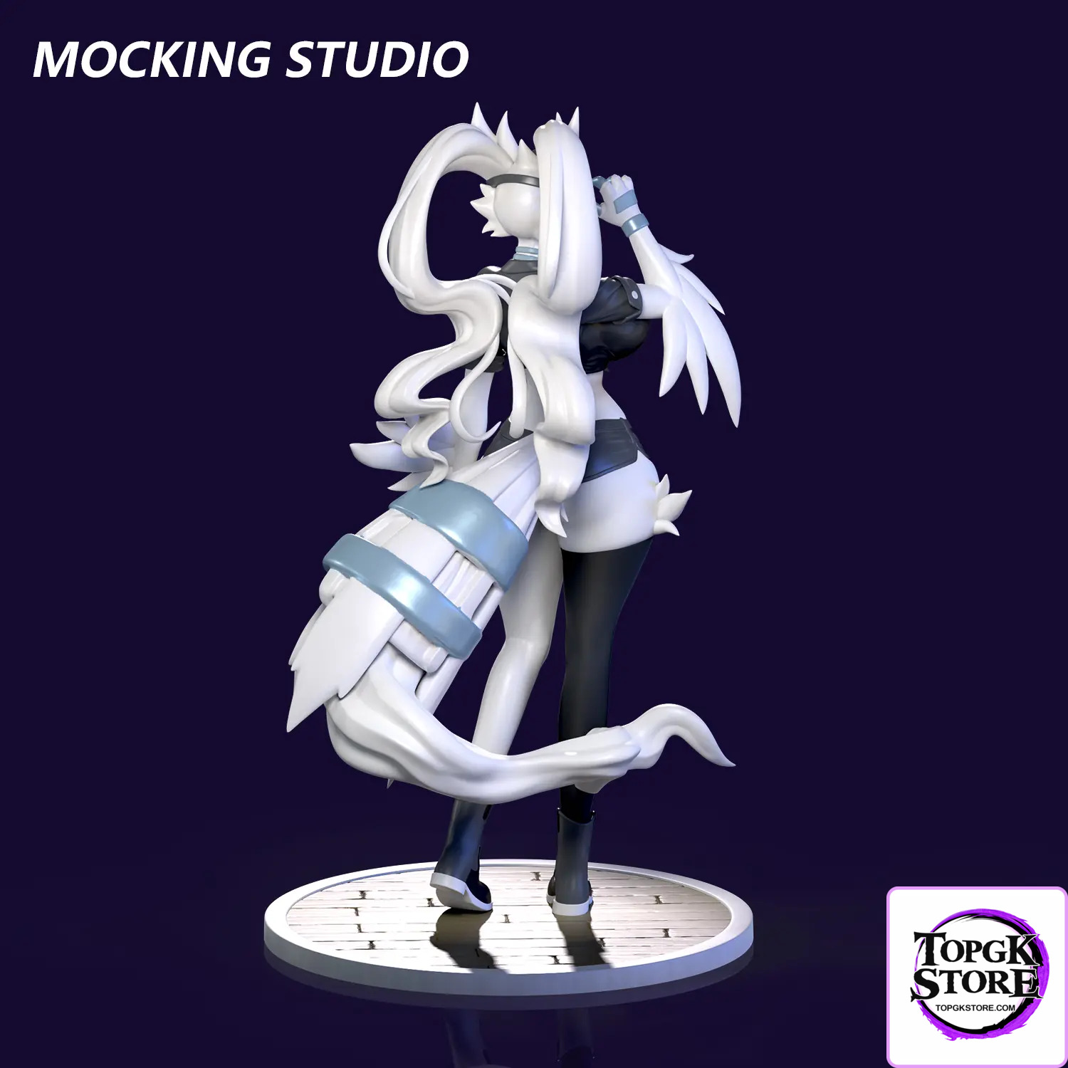 Zhu Yi Wan Jia Studio – Pokémon Sexy Sports Reshiram and Maid White Dragon Reshiram - Photo 10 | TopGKStore
