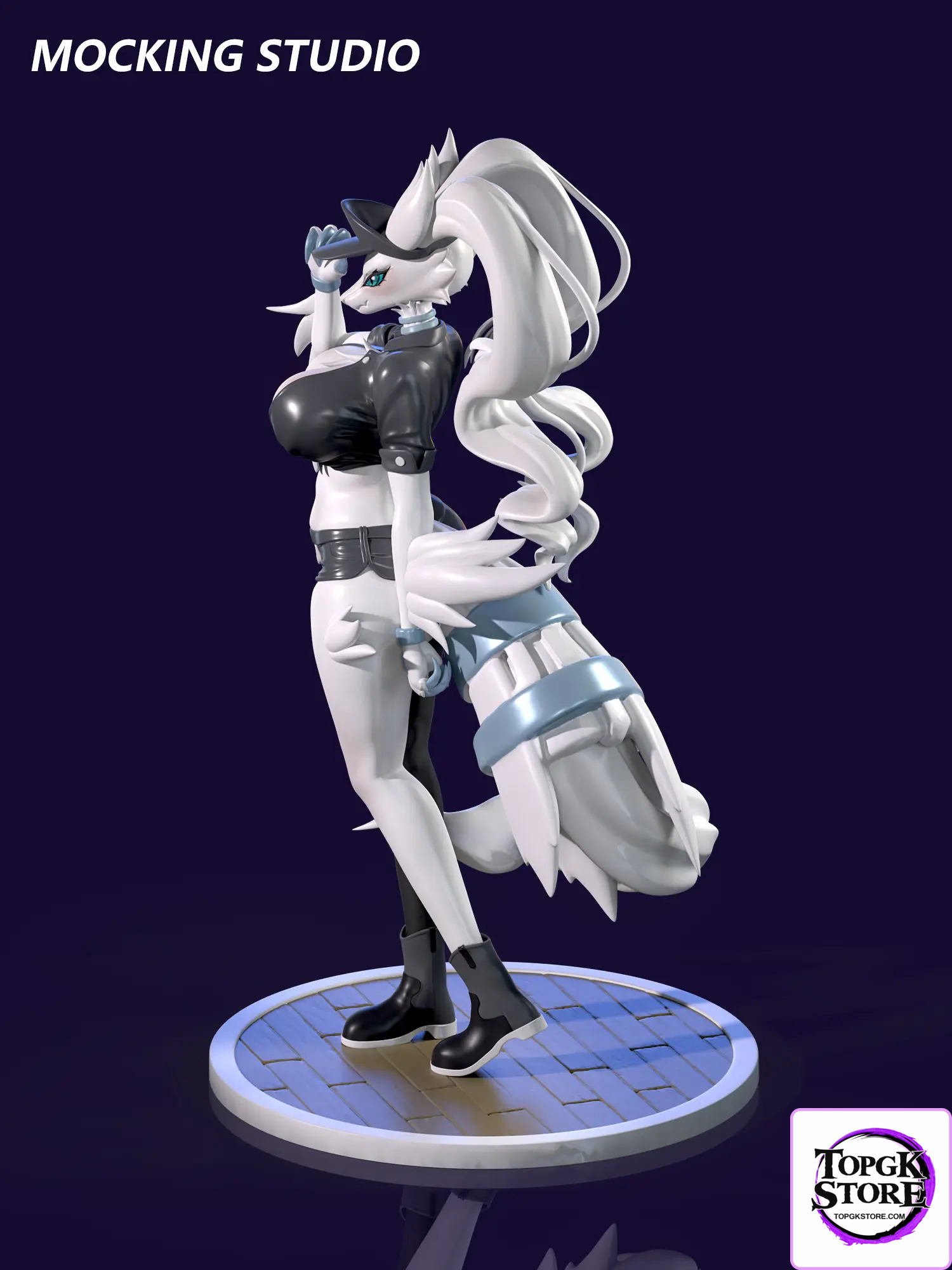 Zhu Yi Wan Jia Studio – Pokémon Sexy Sports Reshiram and Maid White Dragon Reshiram - Photo 11 | TopGKStore