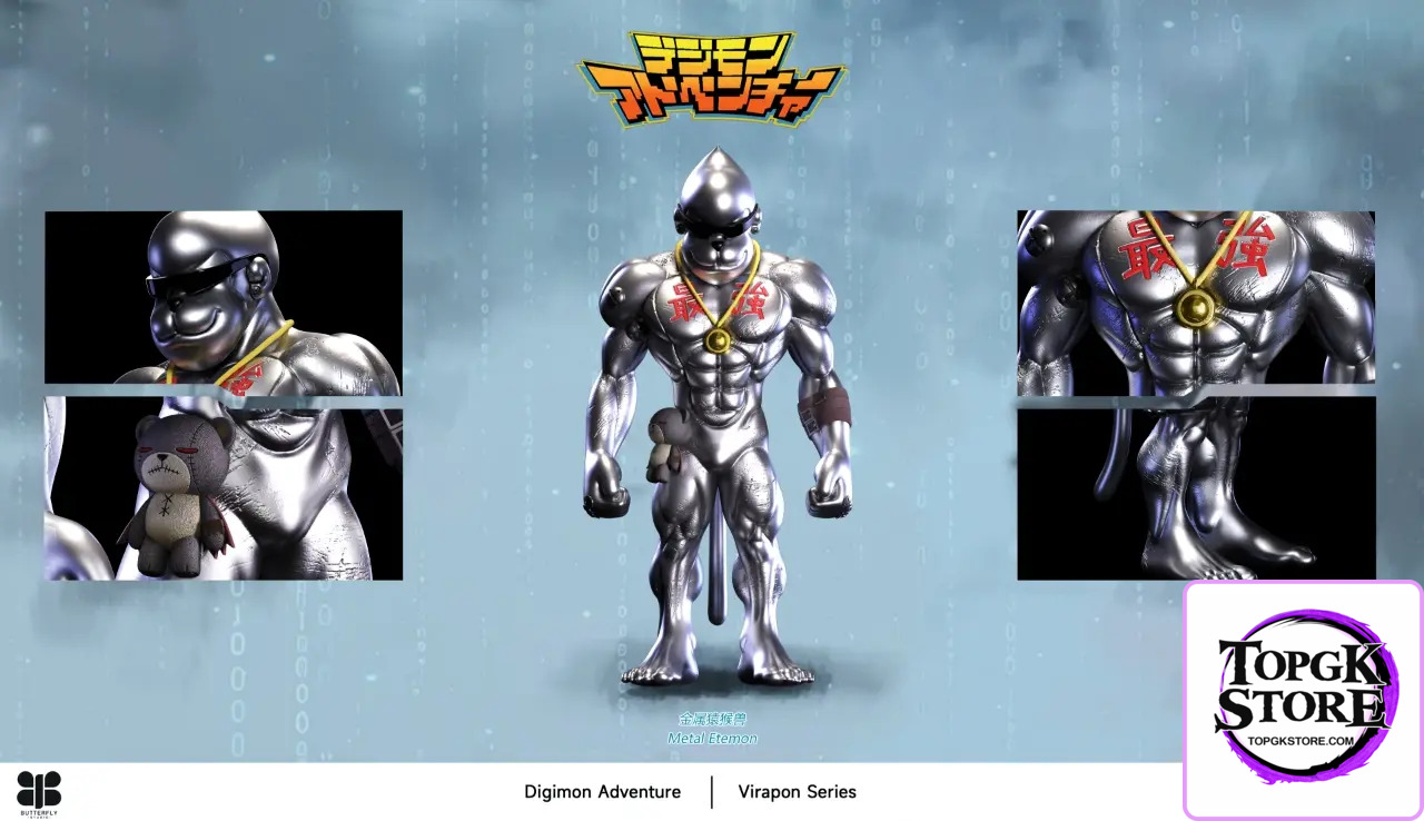 Butterfly Studio – Digimon Etemon & Metal Etemon - Photo 3 | TopGKStore