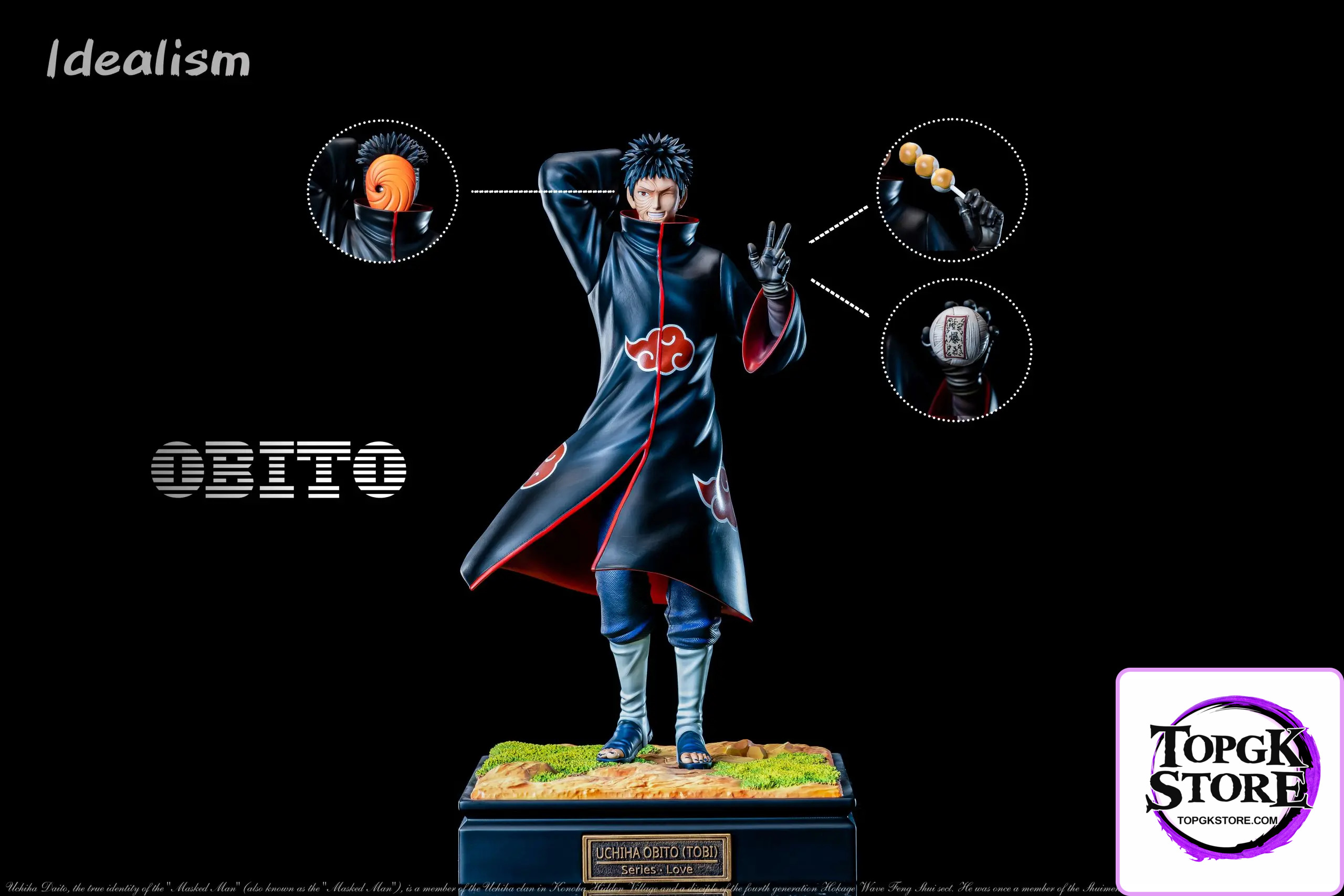 Idealism Studio – Naruto Akatsuki Uchiha Obito - Photo 2 | TopGKStore