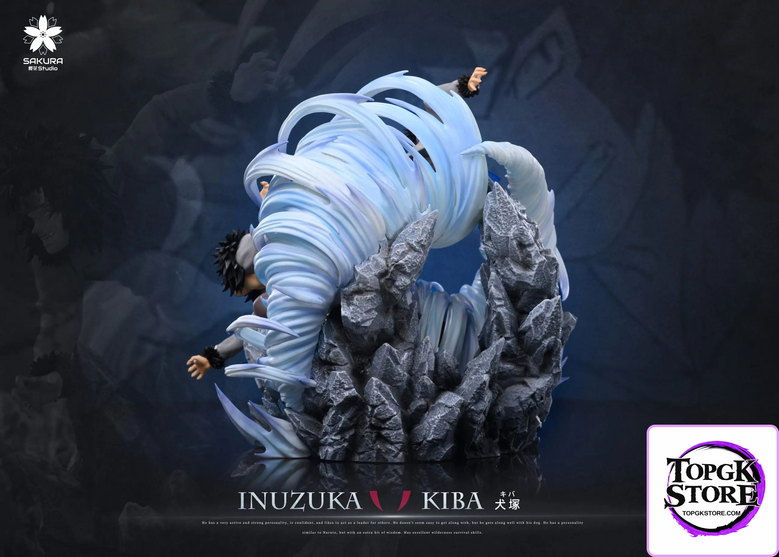 SAKURA Studio – Naruto Light Statue Resonance Series 12th Series Haruno Sakura 13th Series Inuzuka Kiba - Photo 14 | To
