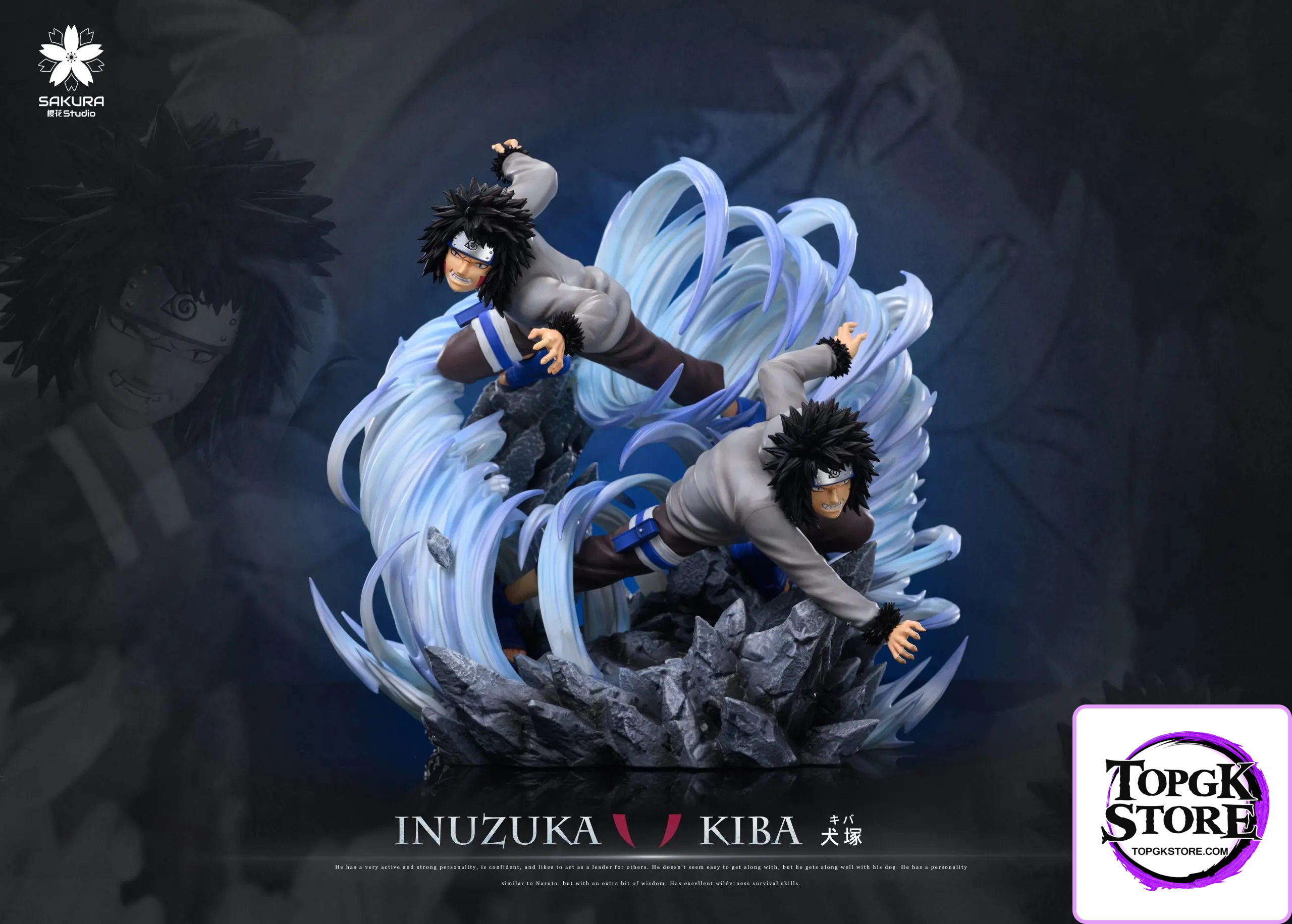 SAKURA Studio – Naruto Light Statue Resonance Series 12th Series Haruno Sakura 13th Series Inuzuka Kiba - Photo 15 | To