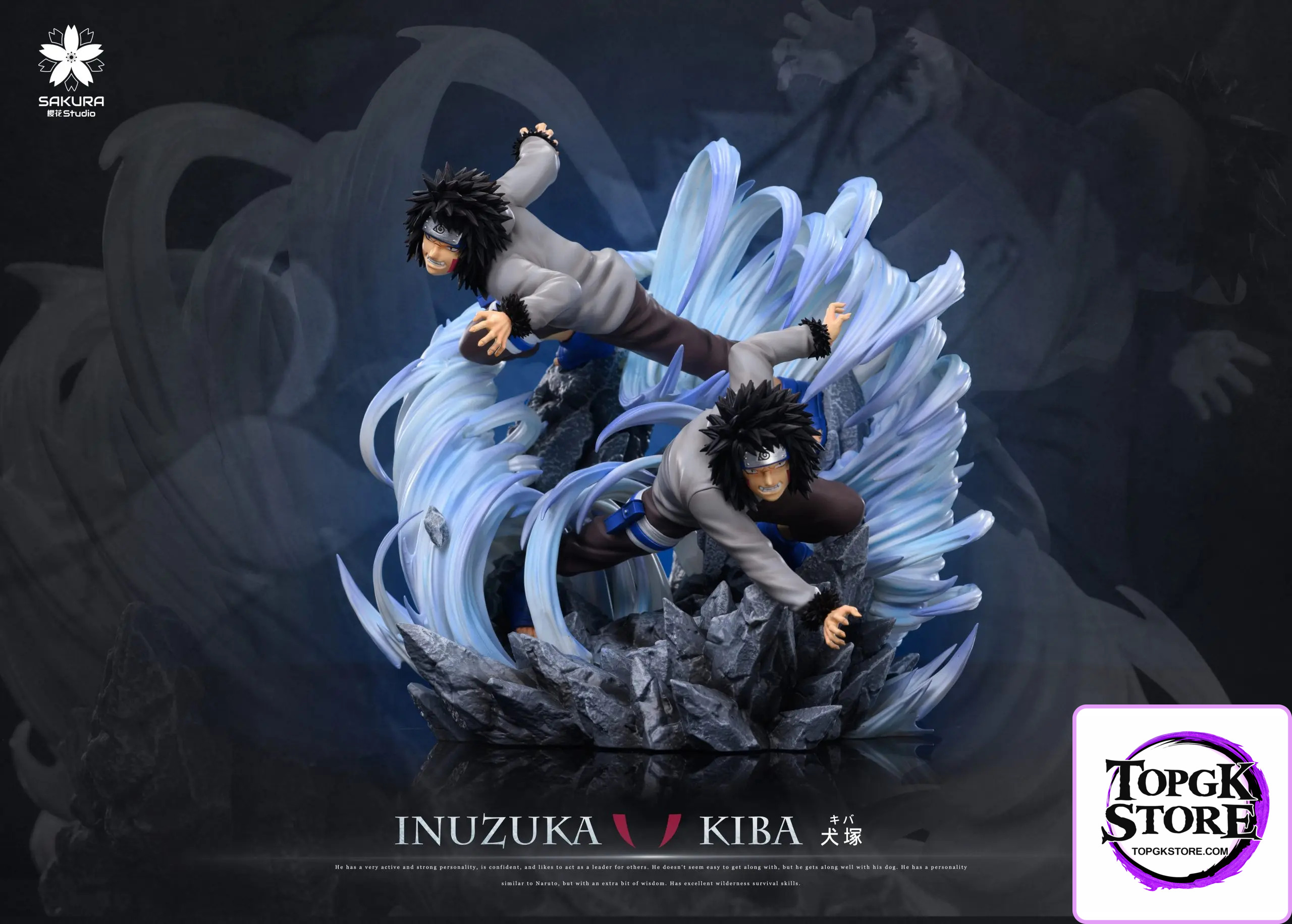 SAKURA Studio – Naruto Light Statue Resonance Series 12th Series Haruno Sakura 13th Series Inuzuka Kiba - Photo 2 | Top