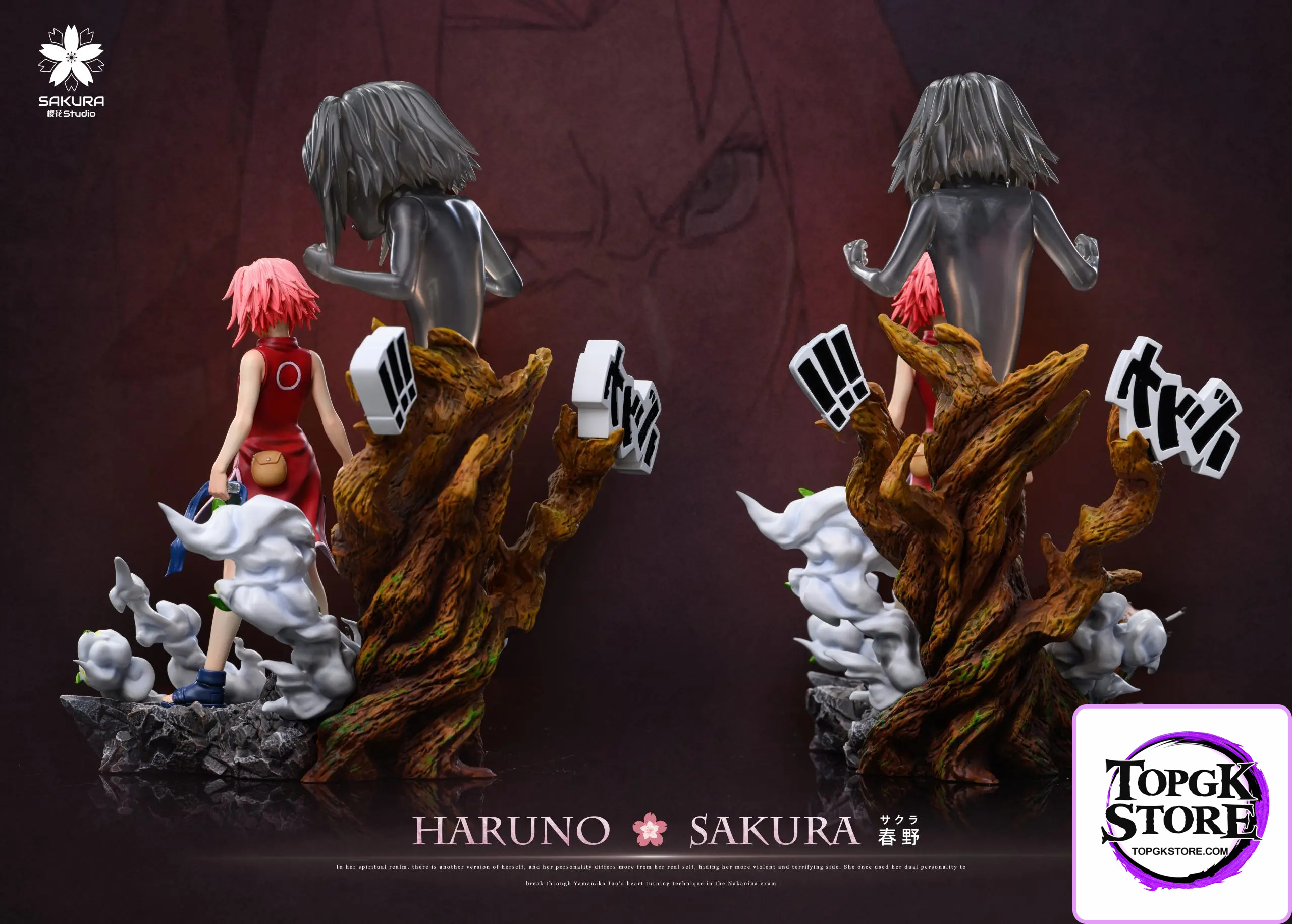 SAKURA Studio – Naruto Light Statue Resonance Series 12th Series Haruno Sakura 13th Series Inuzuka Kiba - Photo 4 | Top