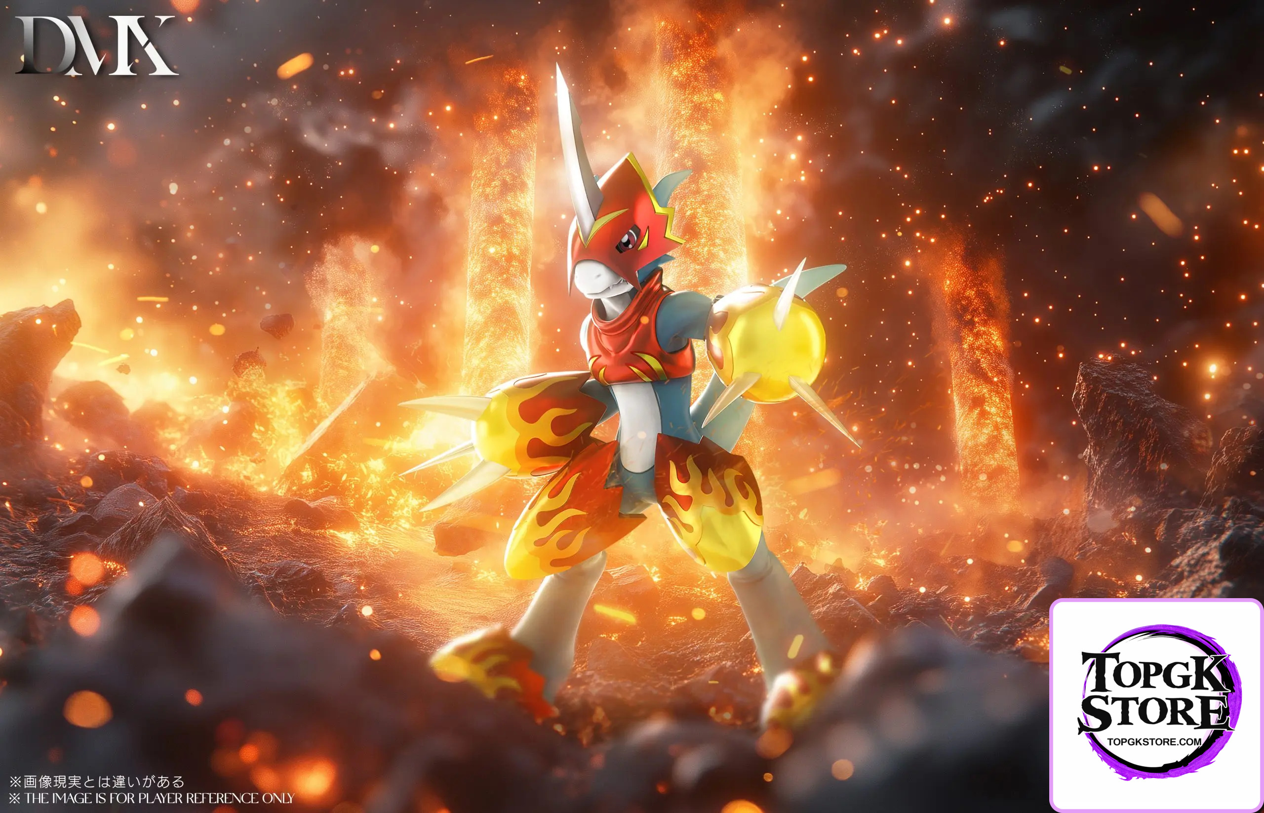 DMX Studio – Digimon Lighdramon & Motomiya Daisuke & V-mon & Fladramon - Photo 2 | TopGKStore