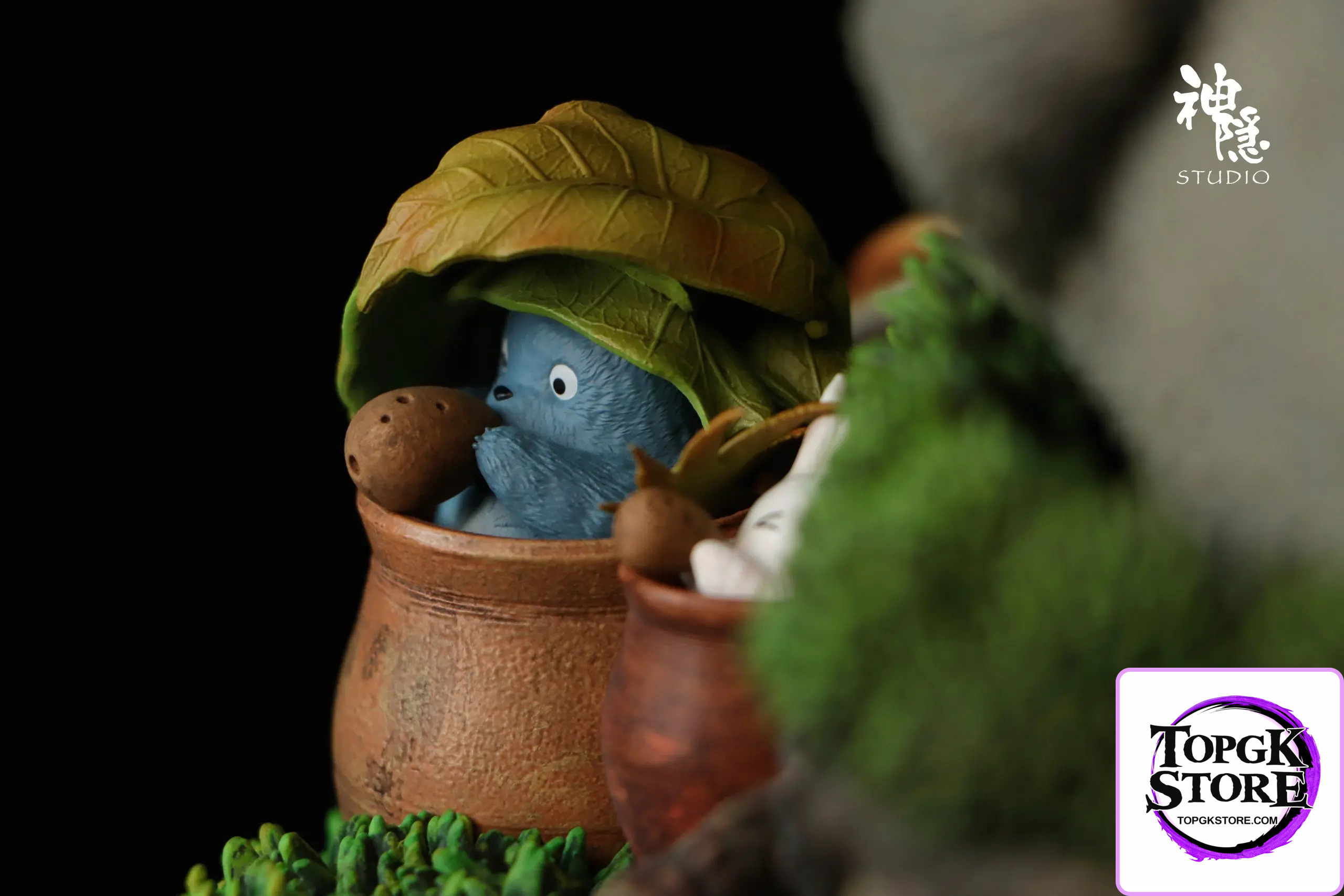 Shen Yin Studio – My Neighbor Totoro Silhouette Moment Series Resting in the Tree Hole - Photo 6 | TopGKStore
