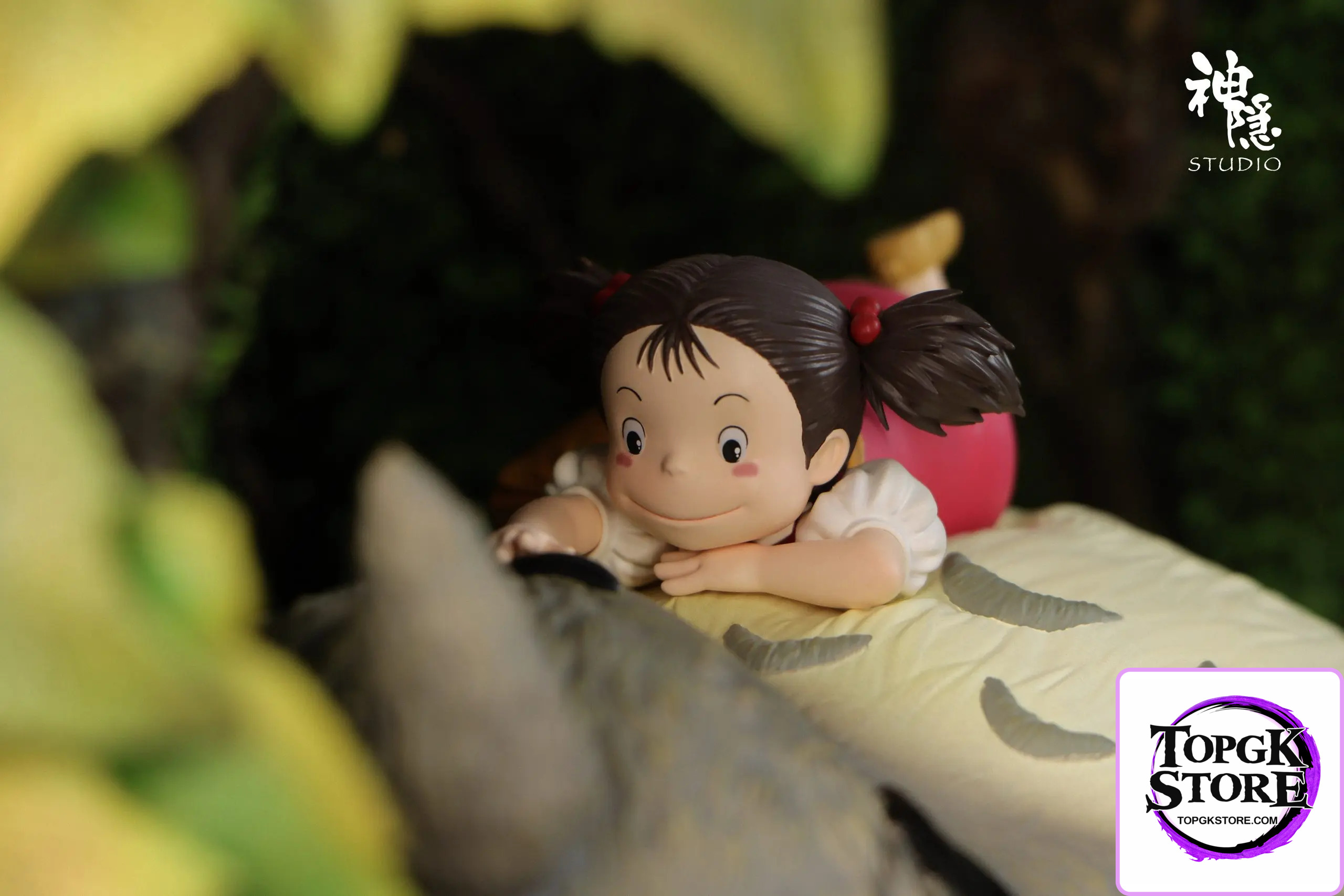 Shen Yin Studio – My Neighbor Totoro Silhouette Moment Series Resting in the Tree Hole - Photo 7 | TopGKStore