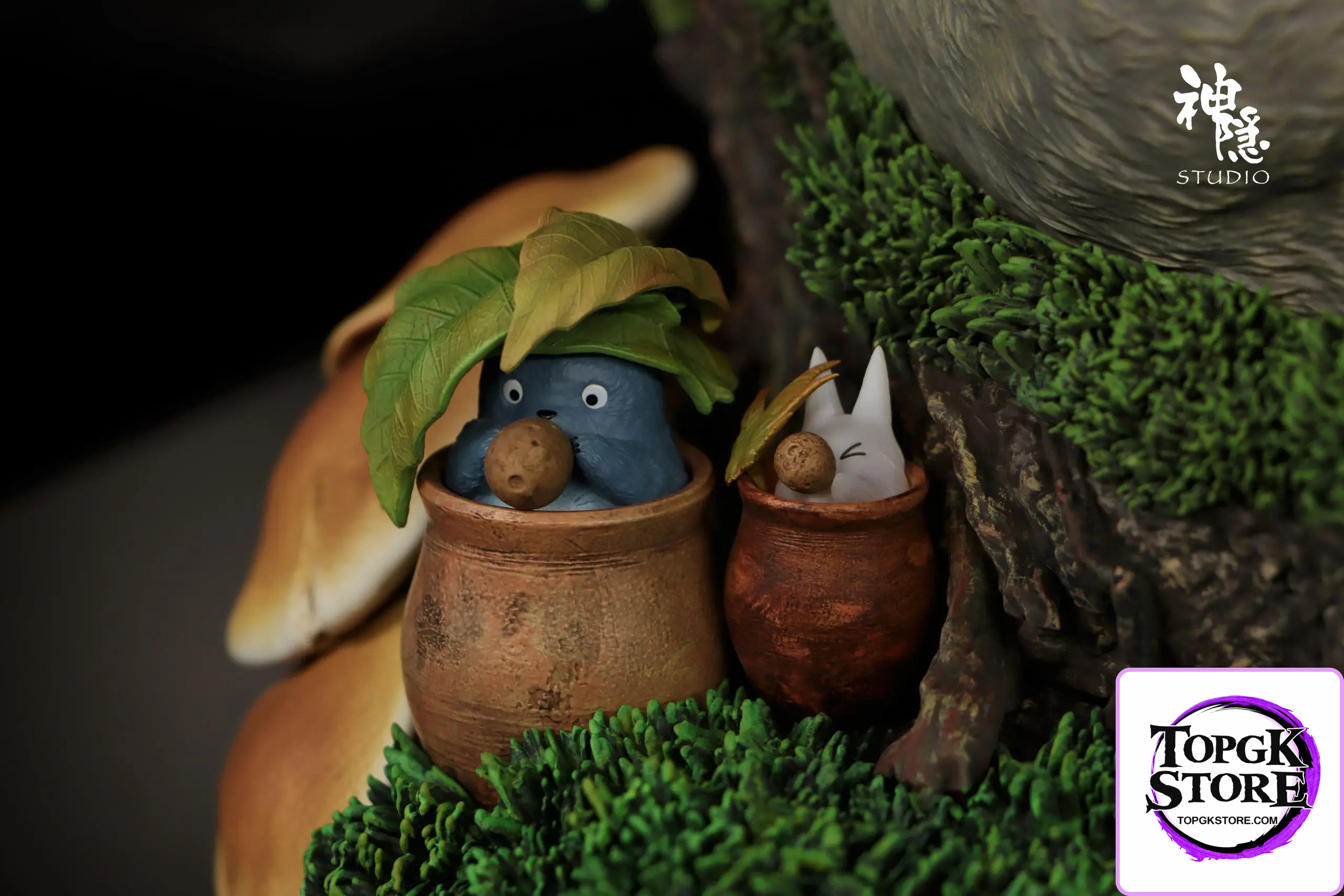 Shen Yin Studio – My Neighbor Totoro Silhouette Moment Series Resting in the Tree Hole - Photo 8 | TopGKStore
