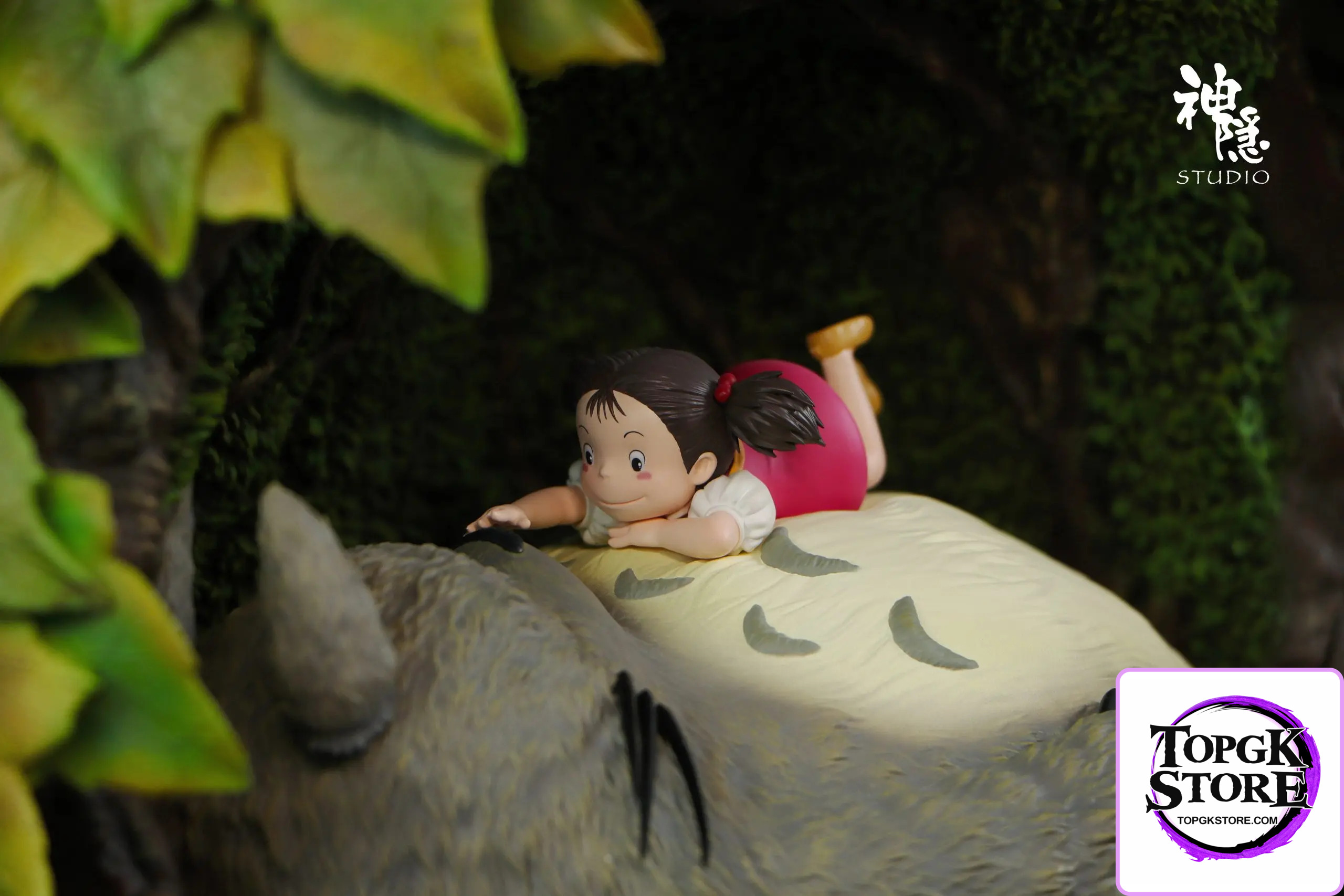 Shen Yin Studio – My Neighbor Totoro Silhouette Moment Series Resting in the Tree Hole - Photo 9 | TopGKStore