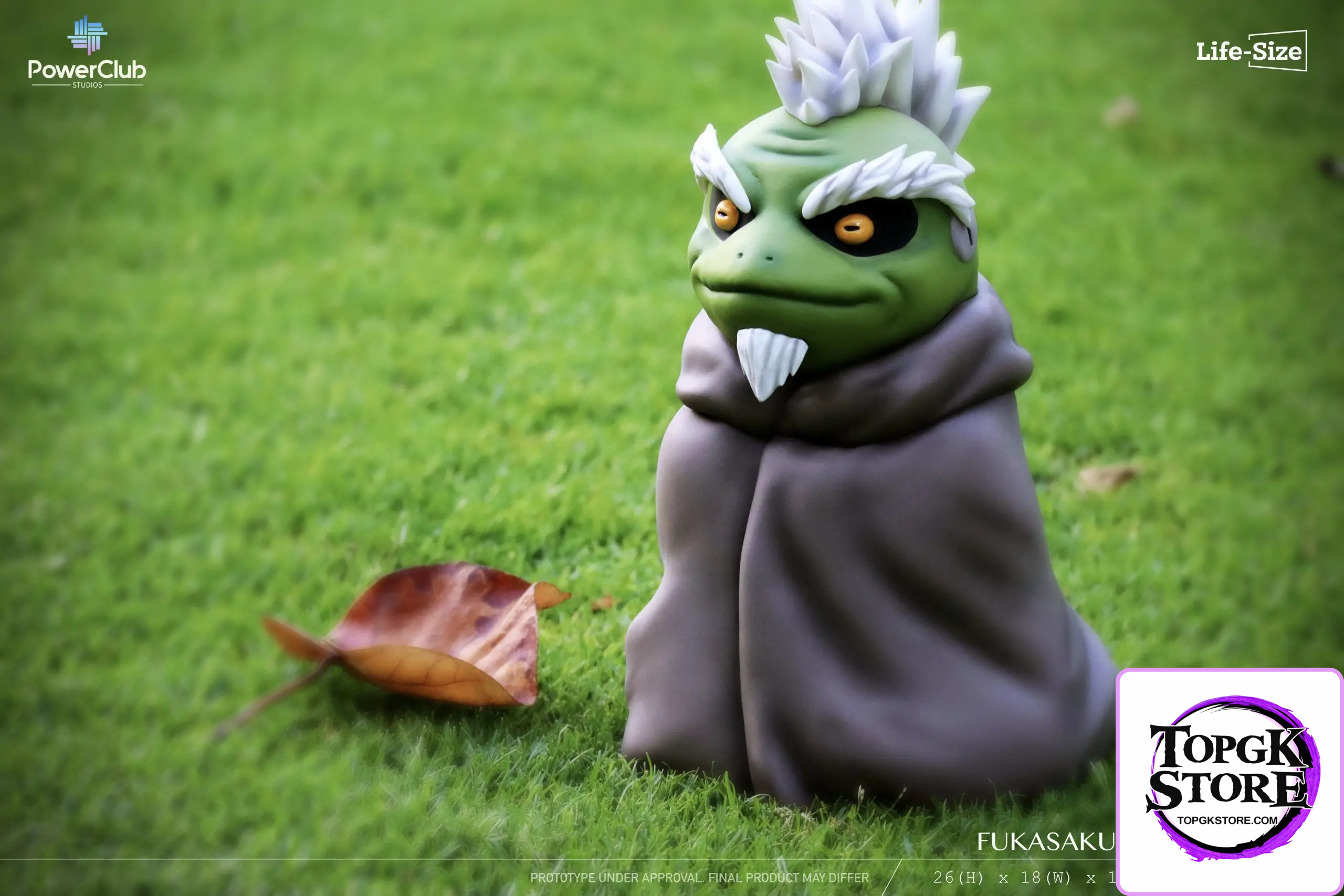 PowerClub Studio – Naruto Fukasaku 1/1 Full Body Statue - Photo 1 | TopGKStore