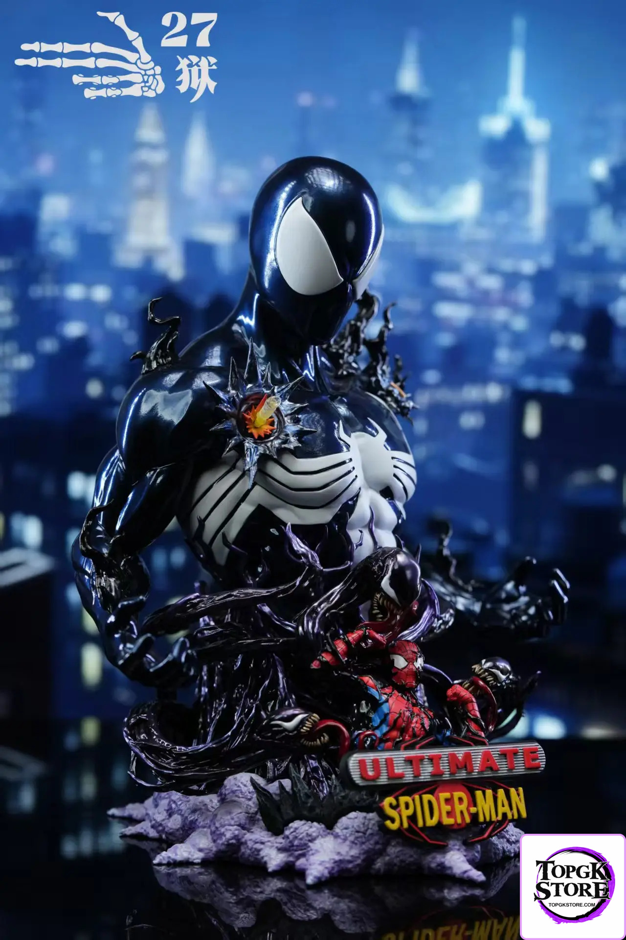 27abyss Studio – Marvel Spider-Man Bust Series #2 Symbiosis - Photo 10 | TopGKStore