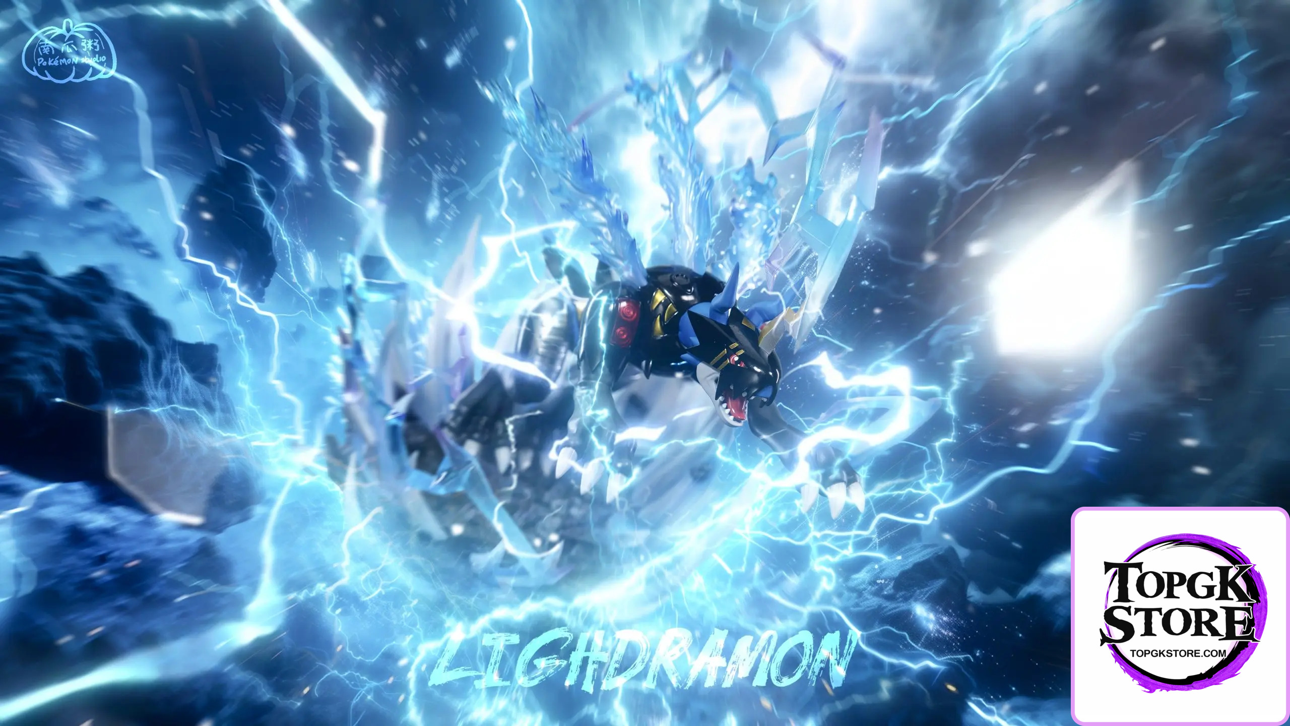Nan Gua Zhou Studio – Digimon Roar of the Thunderclap Lighdramon - Photo 1 | TopGKStore