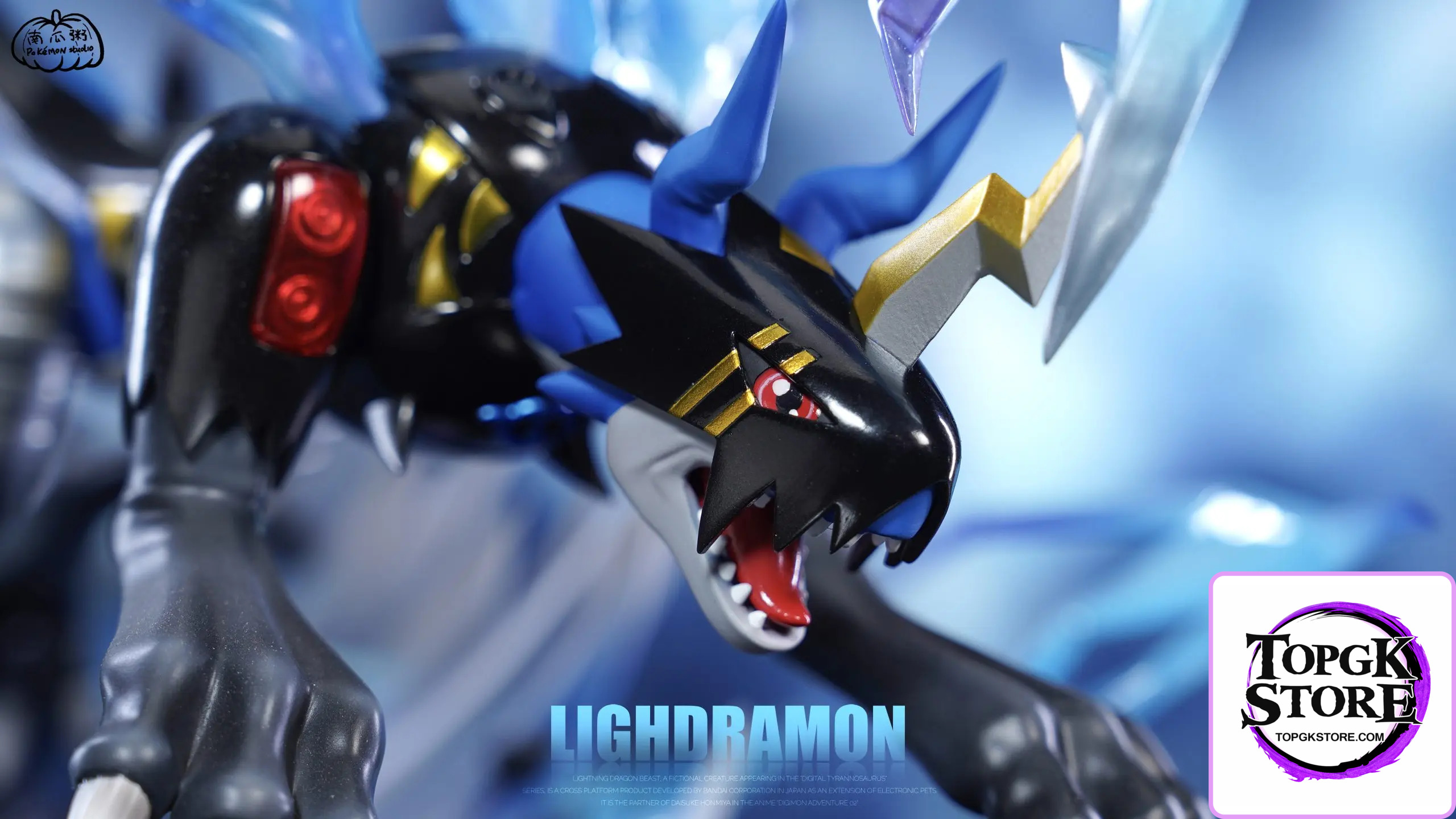 Nan Gua Zhou Studio – Digimon Roar of the Thunderclap Lighdramon - Photo 3 | TopGKStore