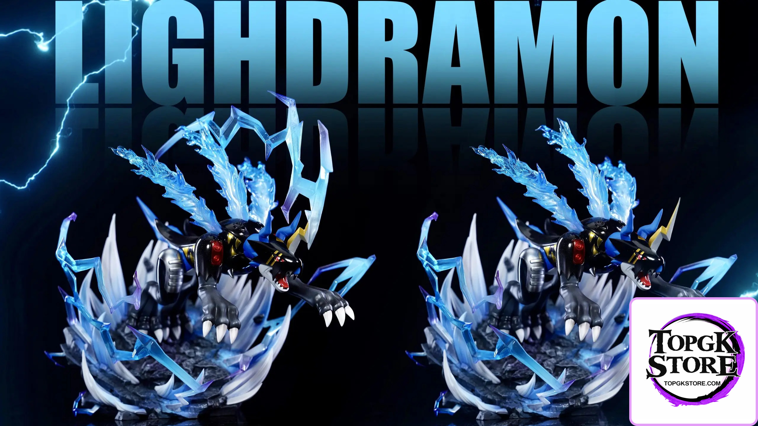 Nan Gua Zhou Studio – Digimon Roar of the Thunderclap Lighdramon - Photo 4 | TopGKStore