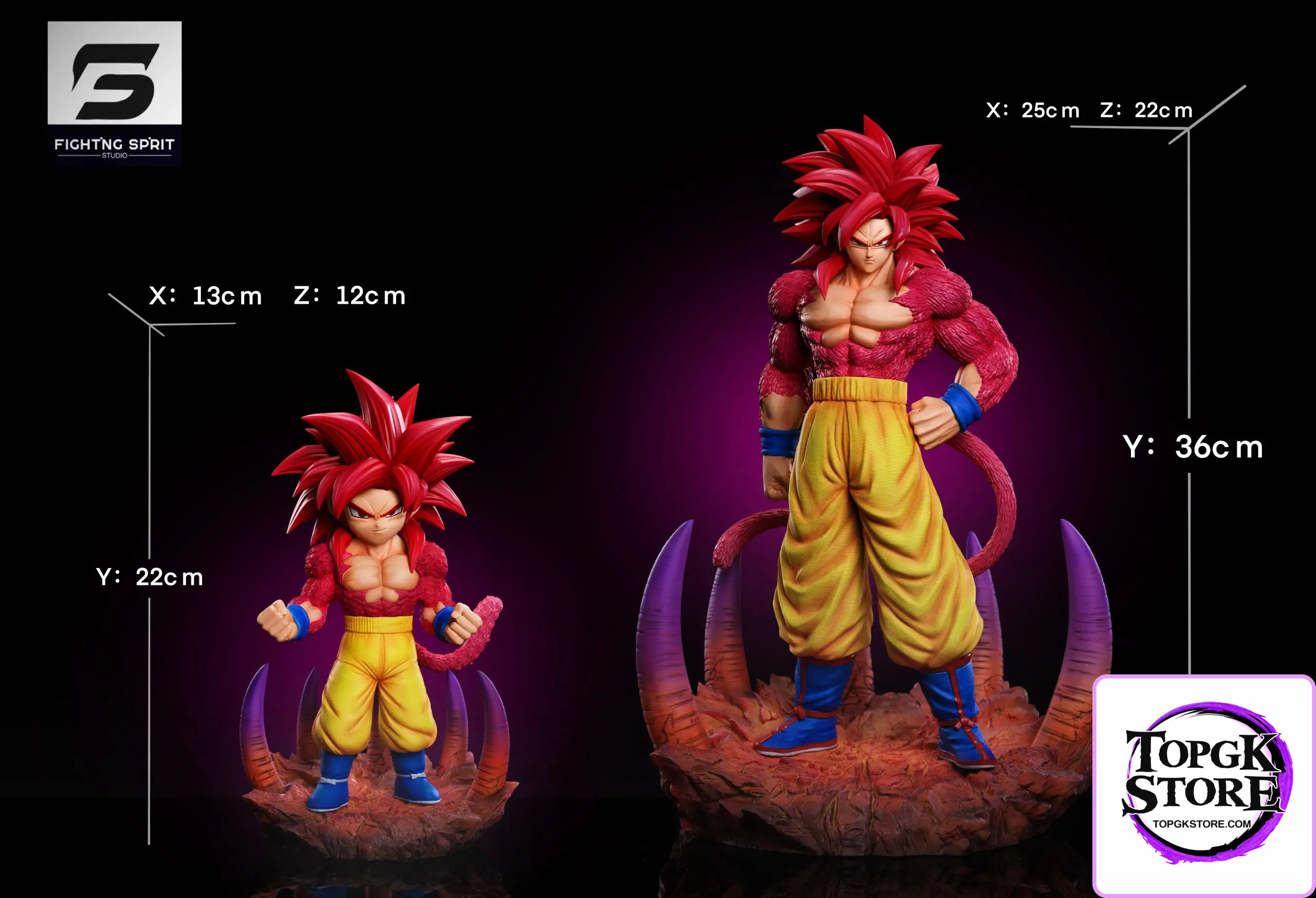 Fighting Sprit Studio – Dragon Ball DAIMA Super Saiyan 4 Goku - Photo 5 | TopGKStore