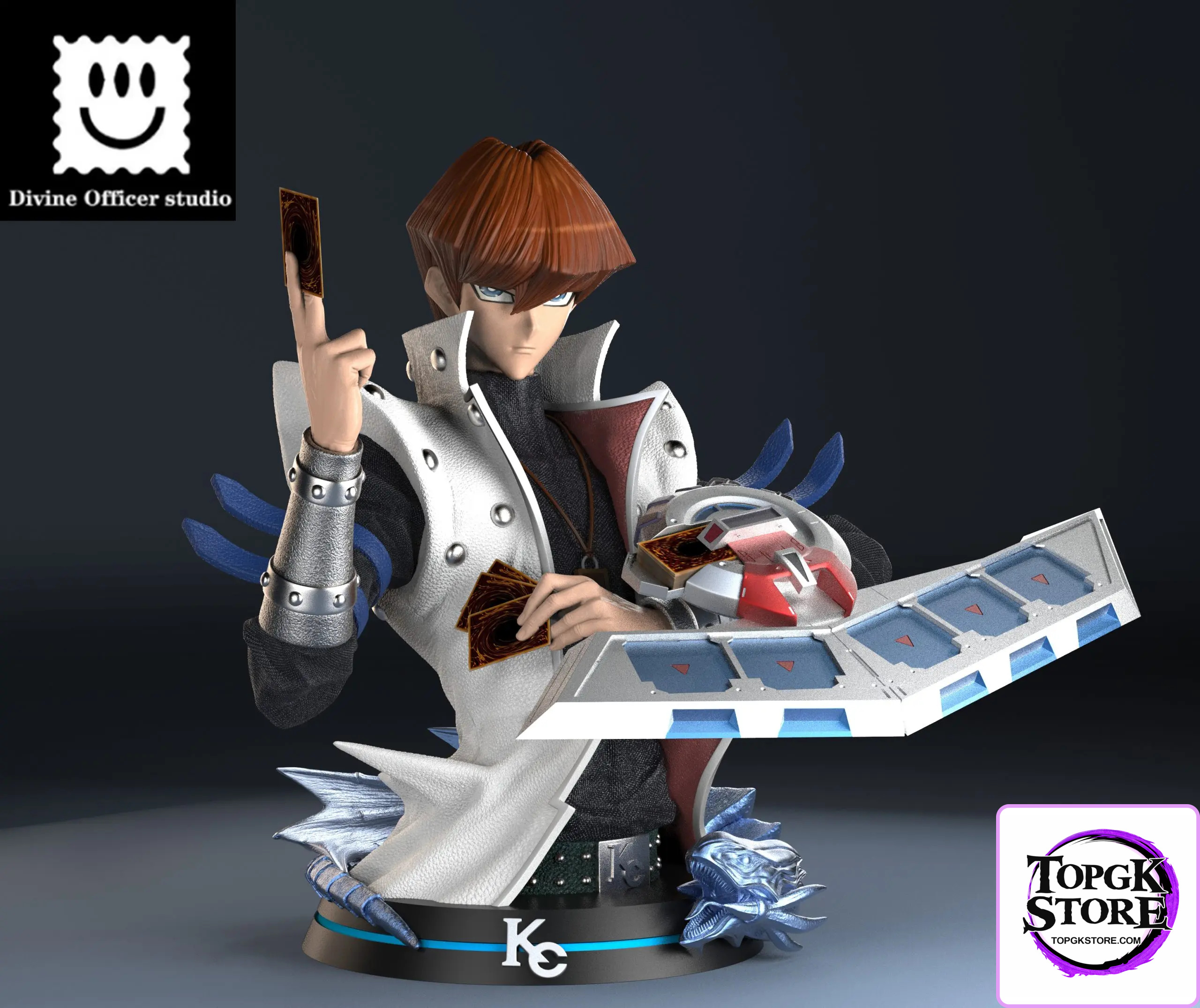 Divine Officer Studio – Yu-Gi-Oh Bust Series #1 Seto Kaiba - Photo 2 | TopGKStore