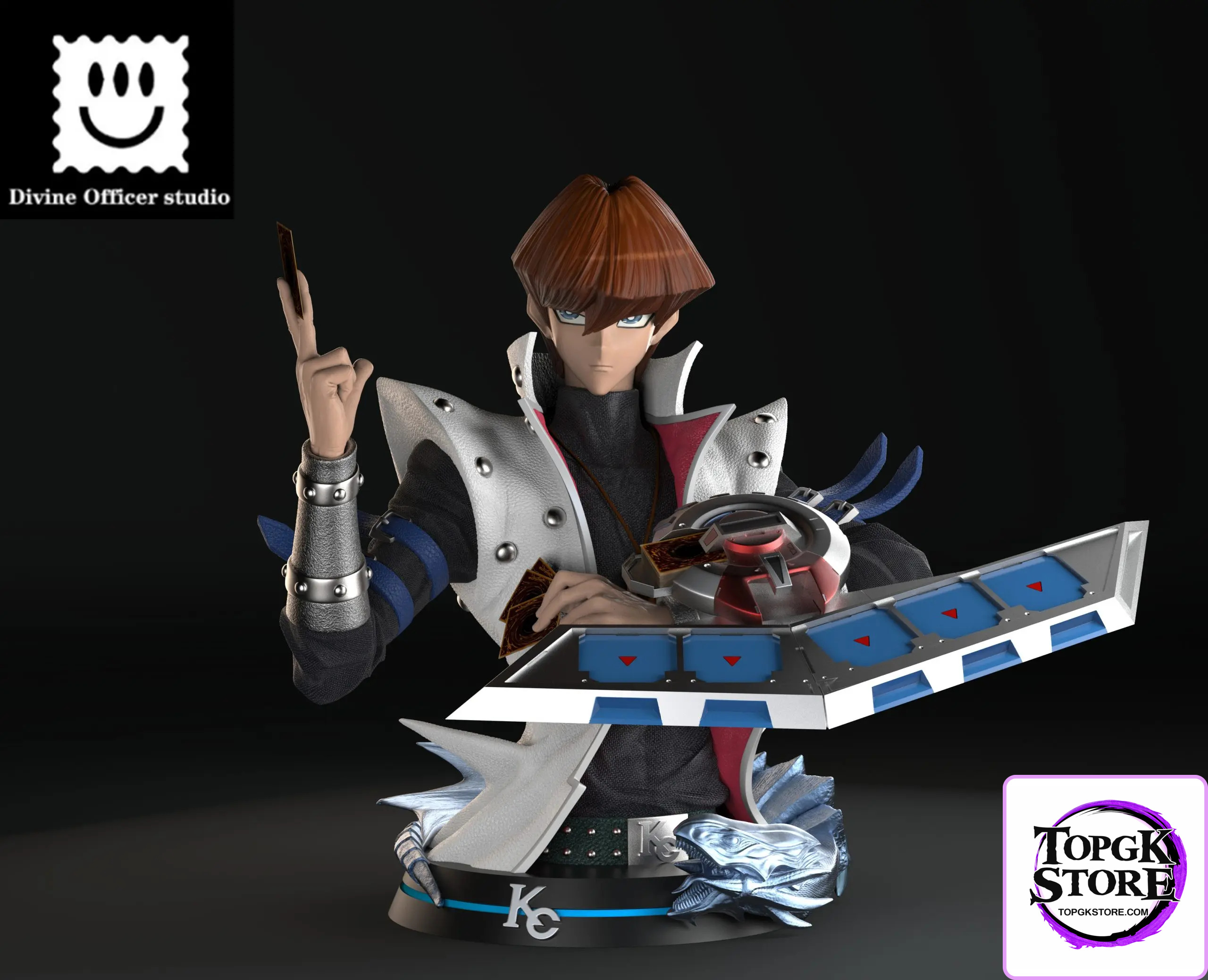 Divine Officer Studio – Yu-Gi-Oh Bust Series #1 Seto Kaiba - Photo 1 | TopGKStore