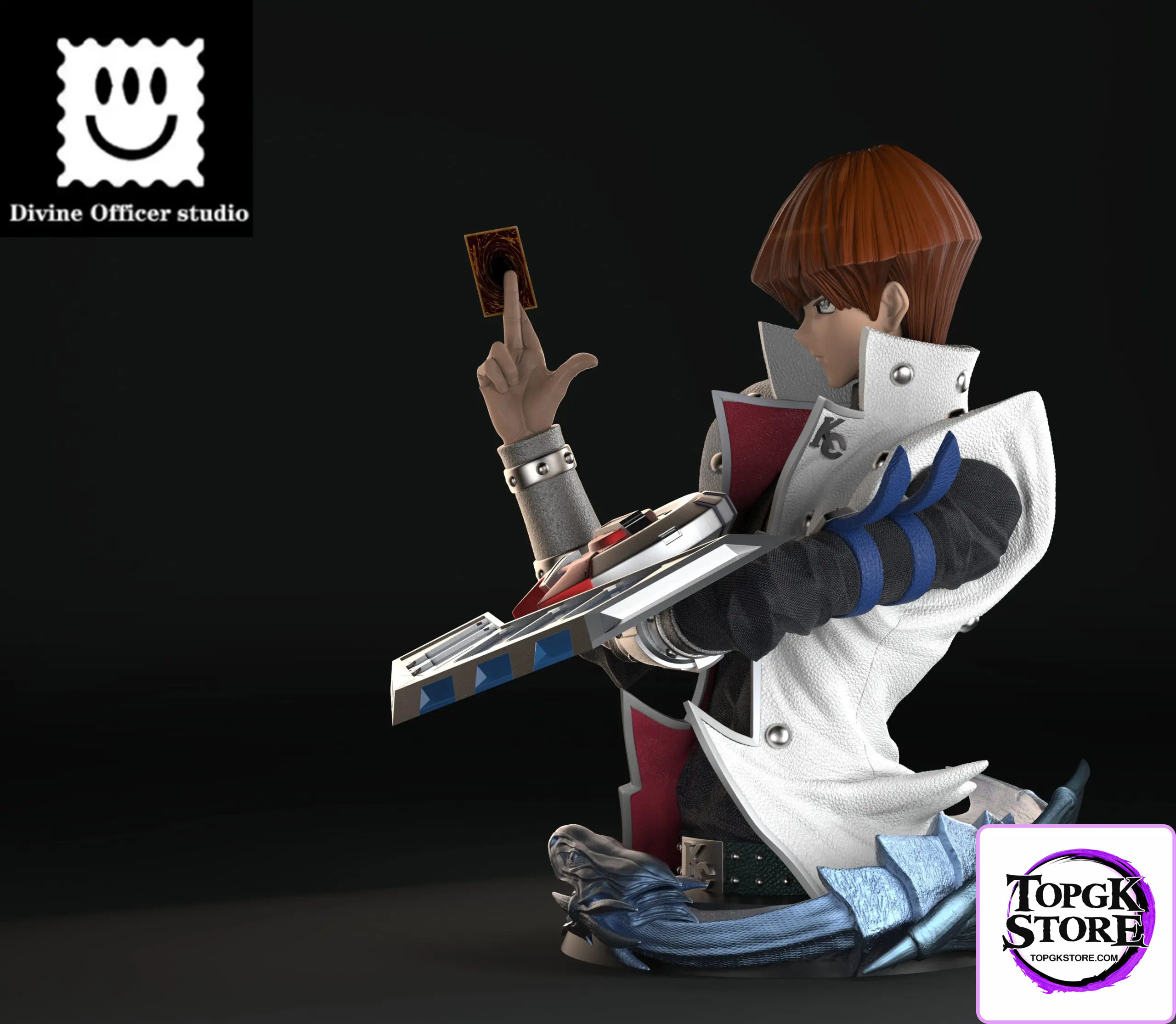 Divine Officer Studio – Yu-Gi-Oh Bust Series #1 Seto Kaiba - Photo 3 | TopGKStore