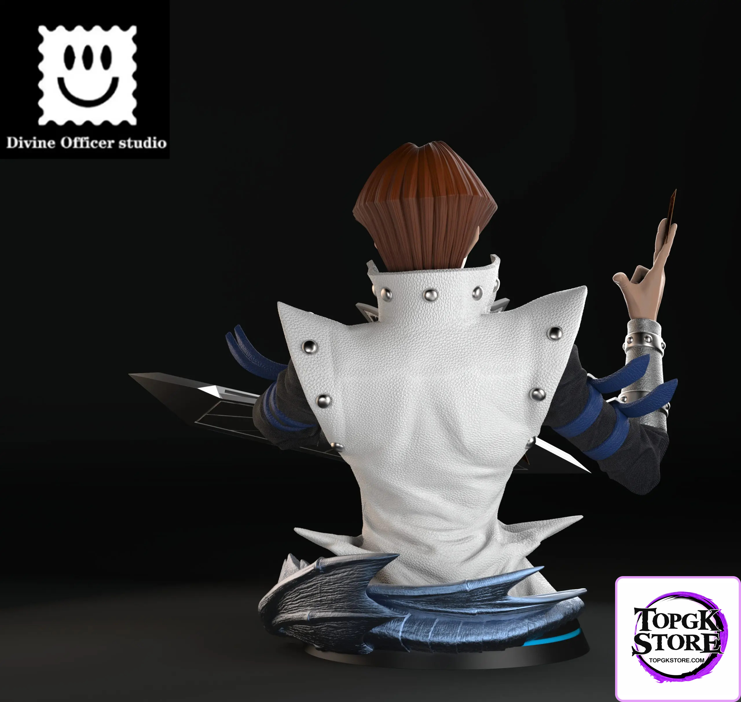 Divine Officer Studio – Yu-Gi-Oh Bust Series #1 Seto Kaiba - Photo 4 | TopGKStore